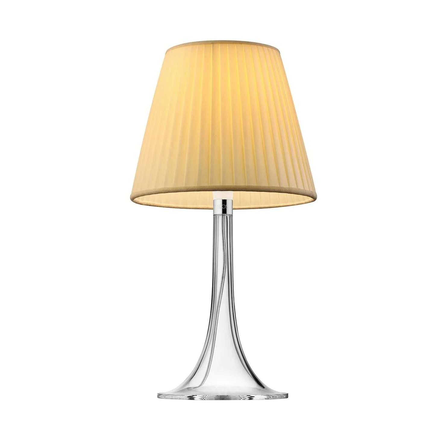 Lampa stołowa MISS K materiałowy abażur