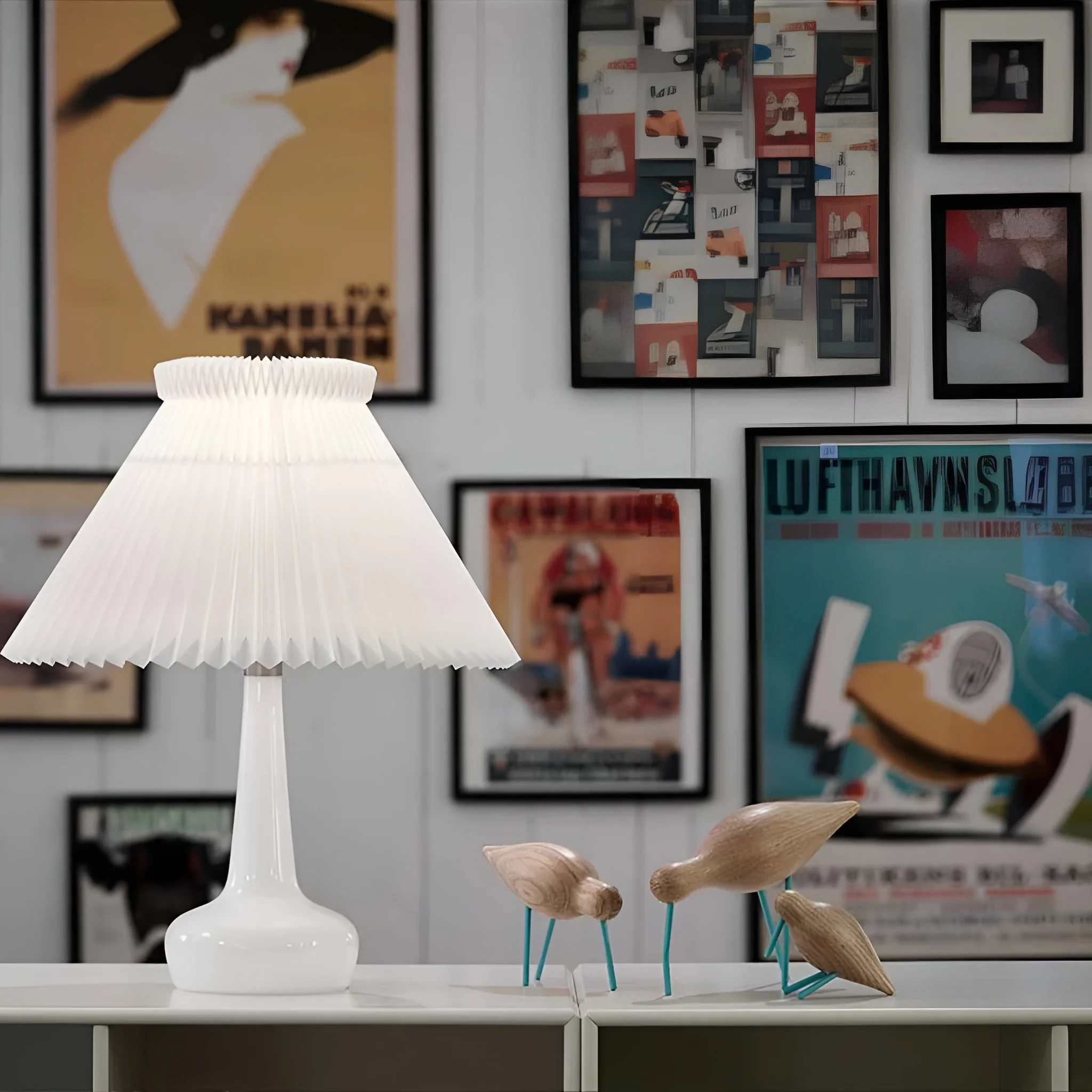 Lampa stołowa MODEL 311 biały - Image 3