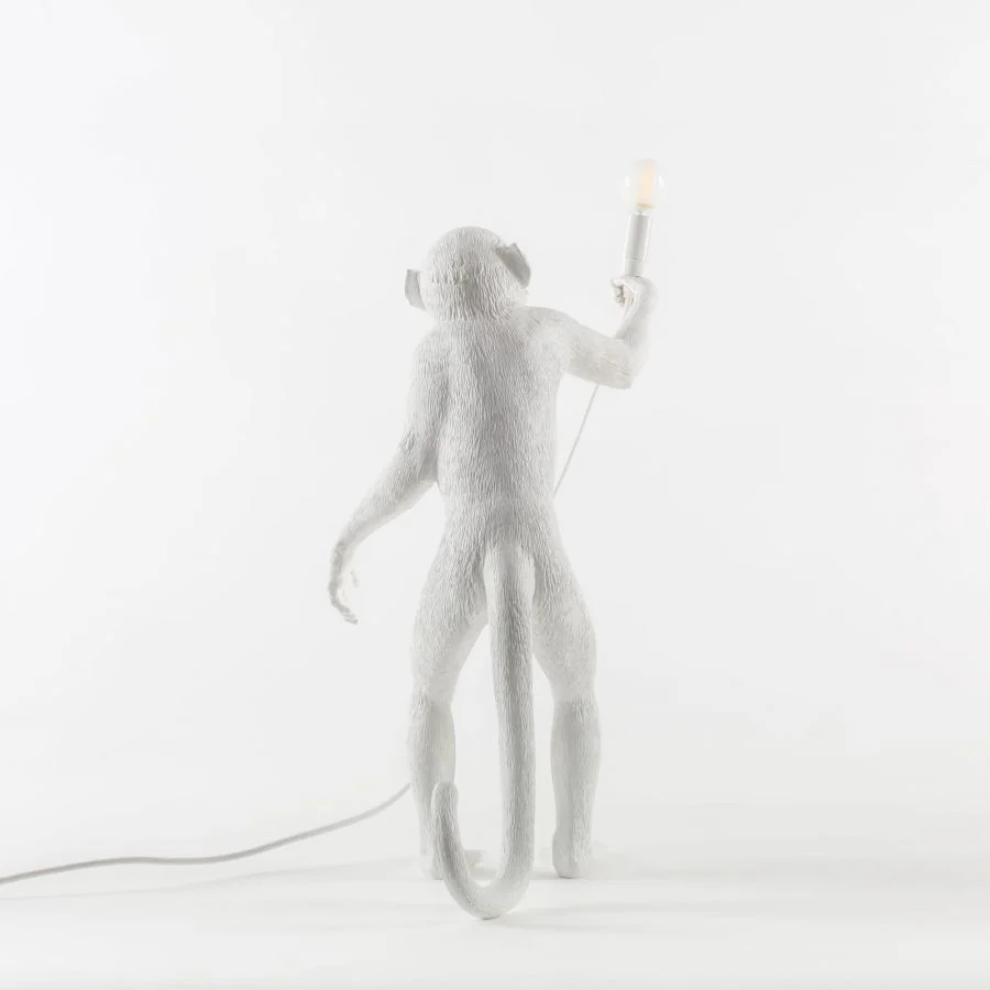 Lampa stołowa MONKEY STANDING biały - Image 6
