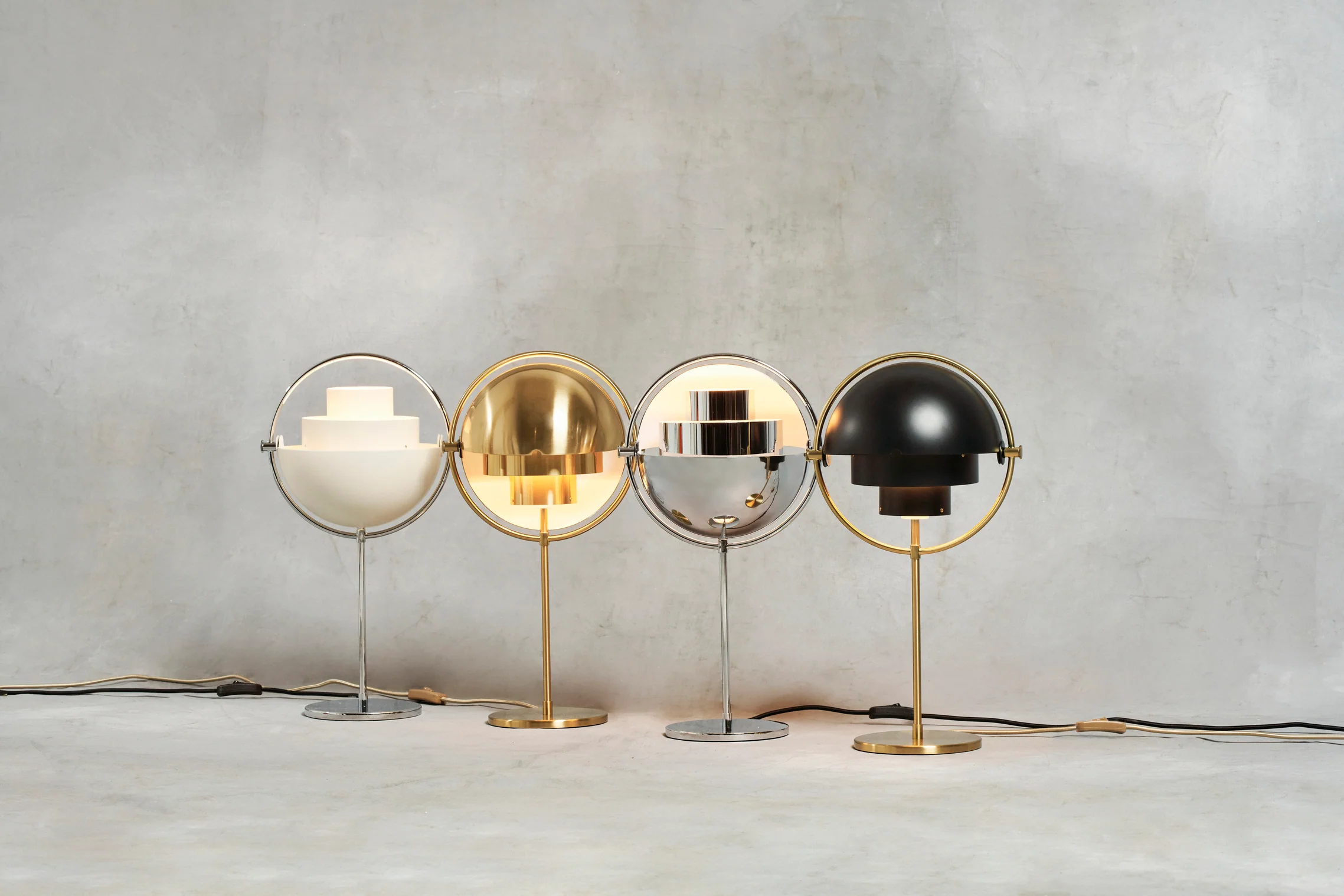 Lampa stołowa MULTI-LITE chrom - Image 3
