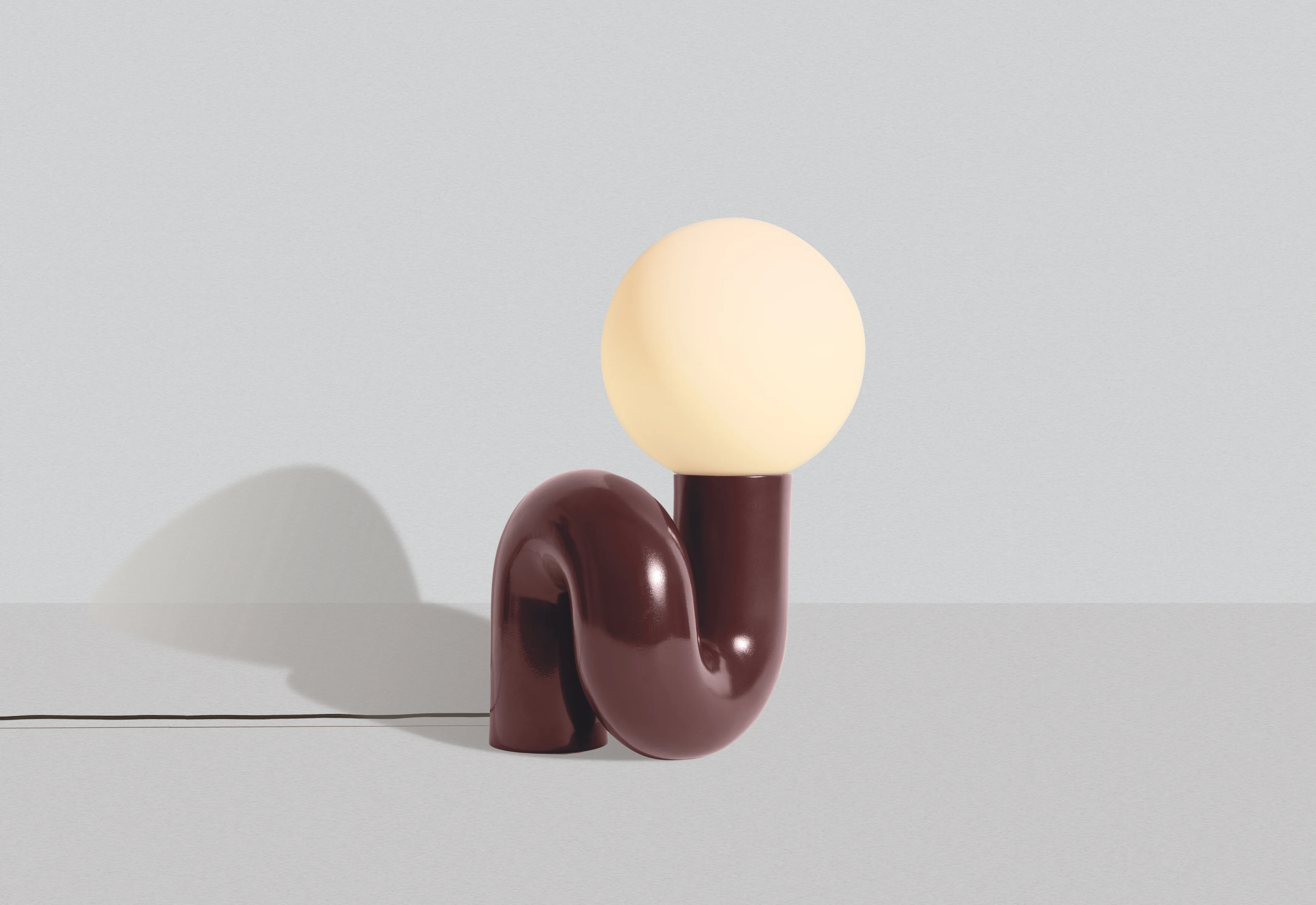 Lampa stołowa NEOTENIC wiśniowy - Image 3