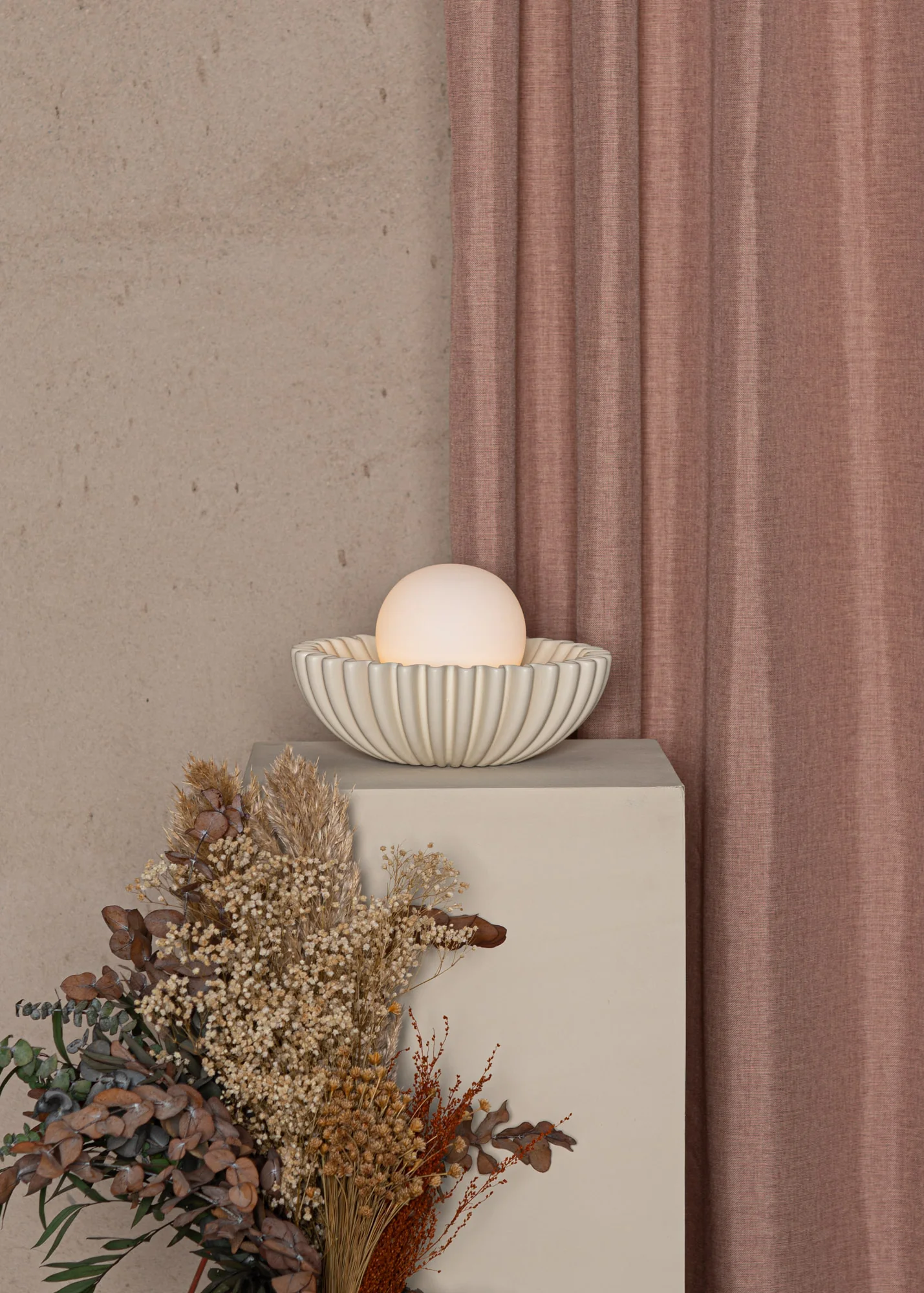Lampa stołowa OSTRO ecru - Image 4