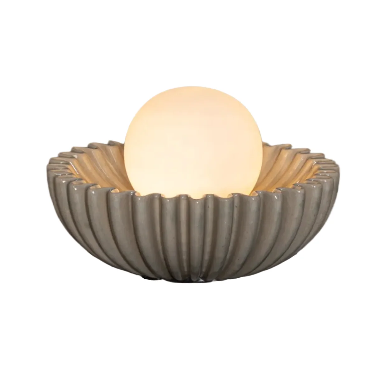 Lampa stołowa OSTRO piaskowy