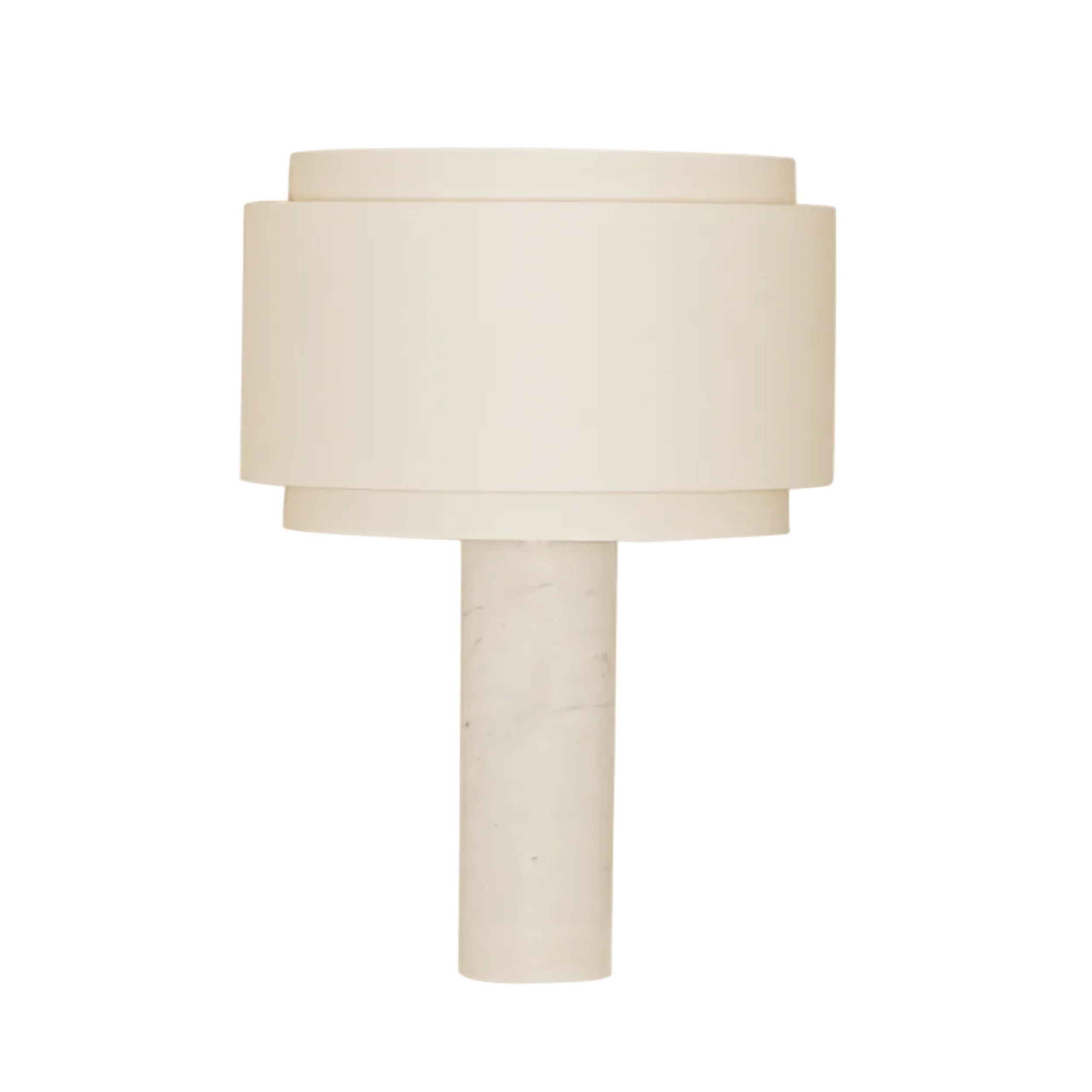 Lampa stołowa PIPO DUOBLE biały marmur