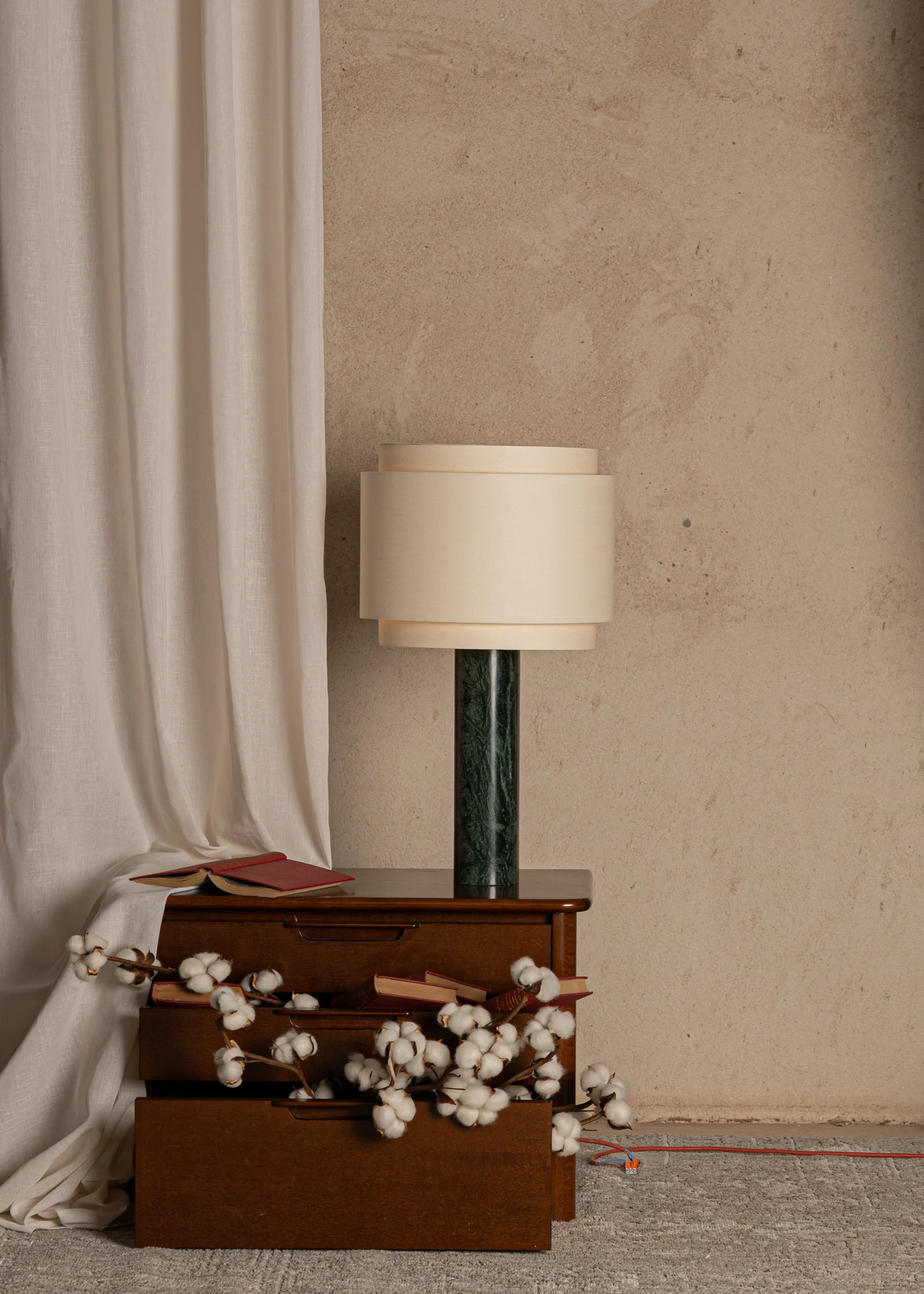 Lampa stołowa PIPO DUOBLE zielony marmur - Image 6