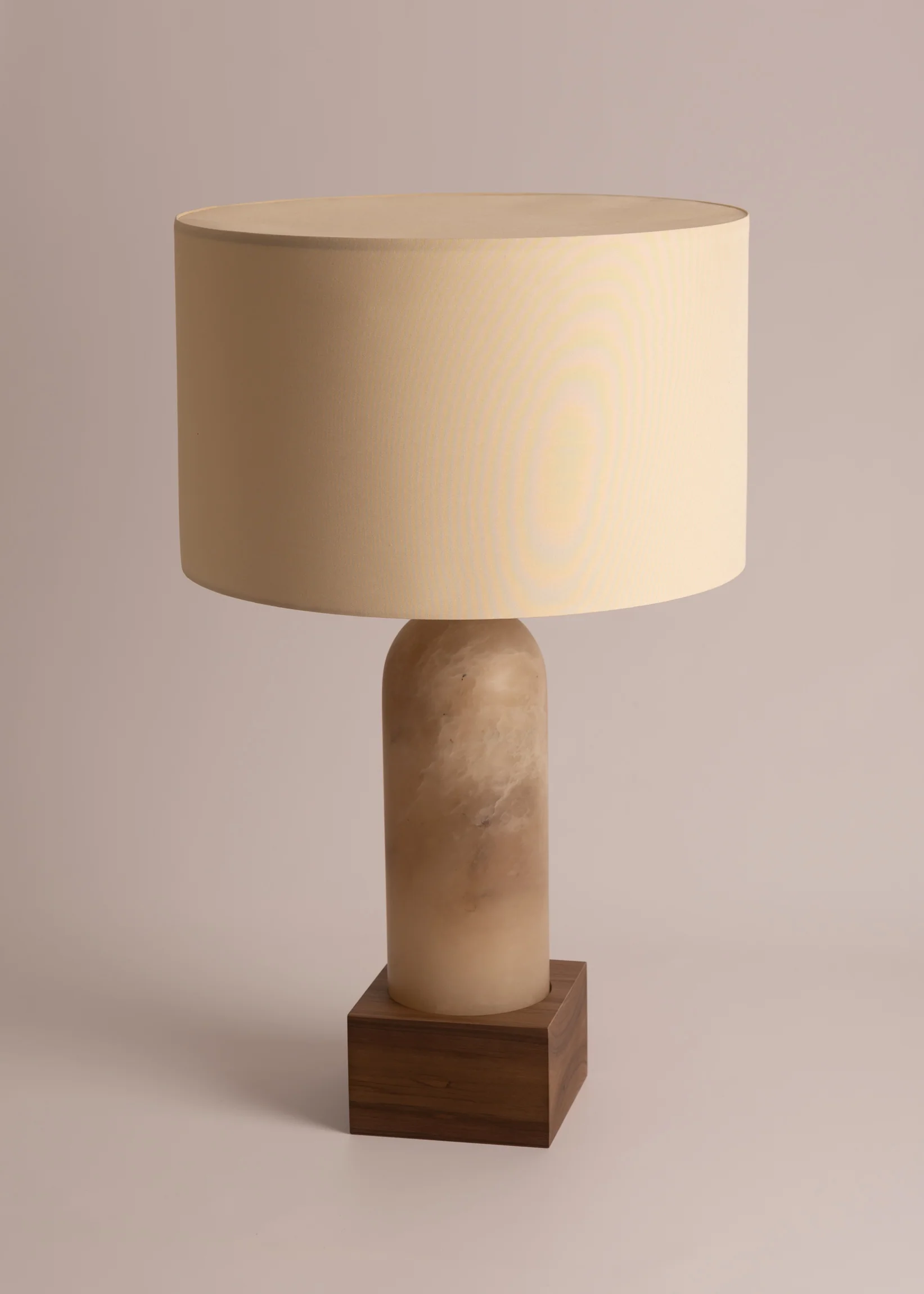 Lampa stołowa PURA KELO ciemny beżowy alabaster - Image 10