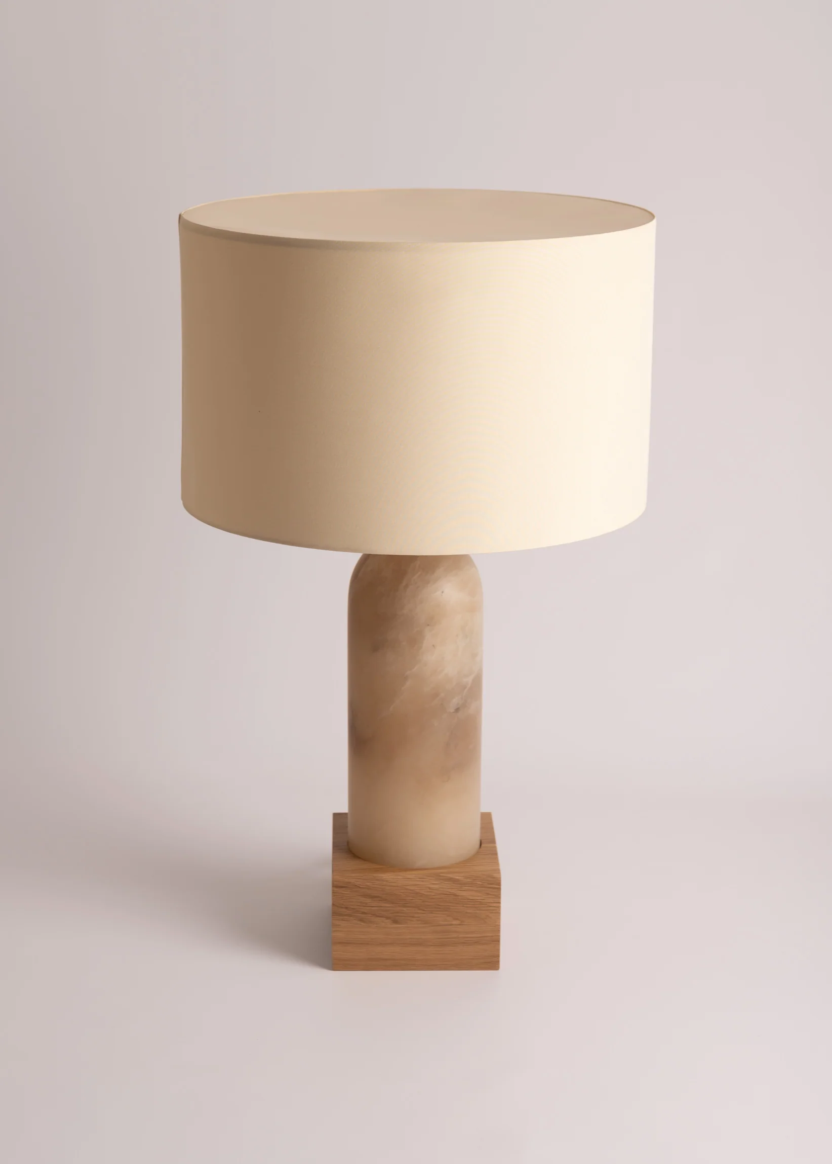 Lampa stołowa PURA KELO ciemny beżowy alabaster - Image 17