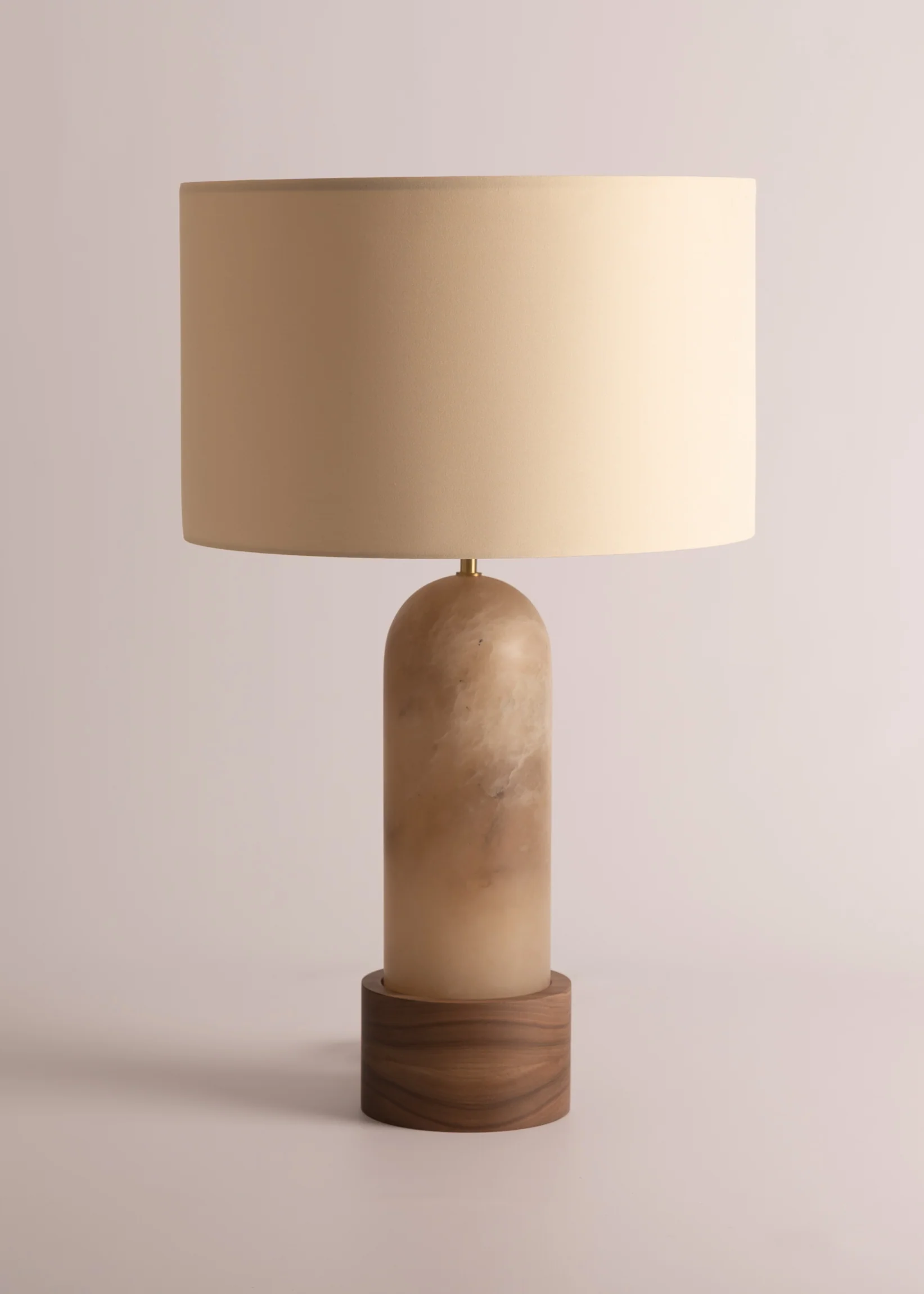 Lampa stołowa PURA KELO ciemny beżowy alabaster - Image 7