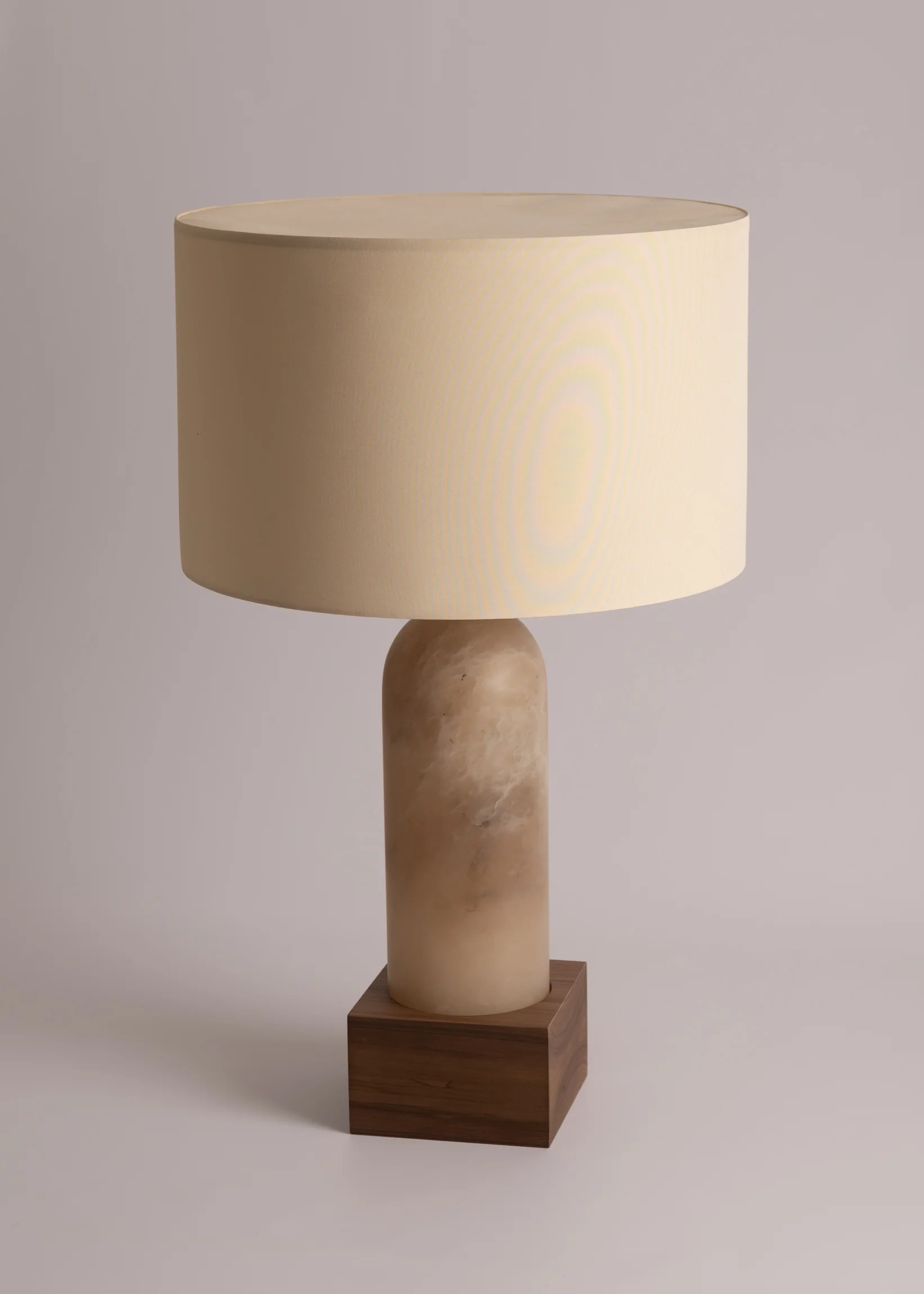 Lampa stołowa PURA KELO ciemny beżowy alabaster - Image 9