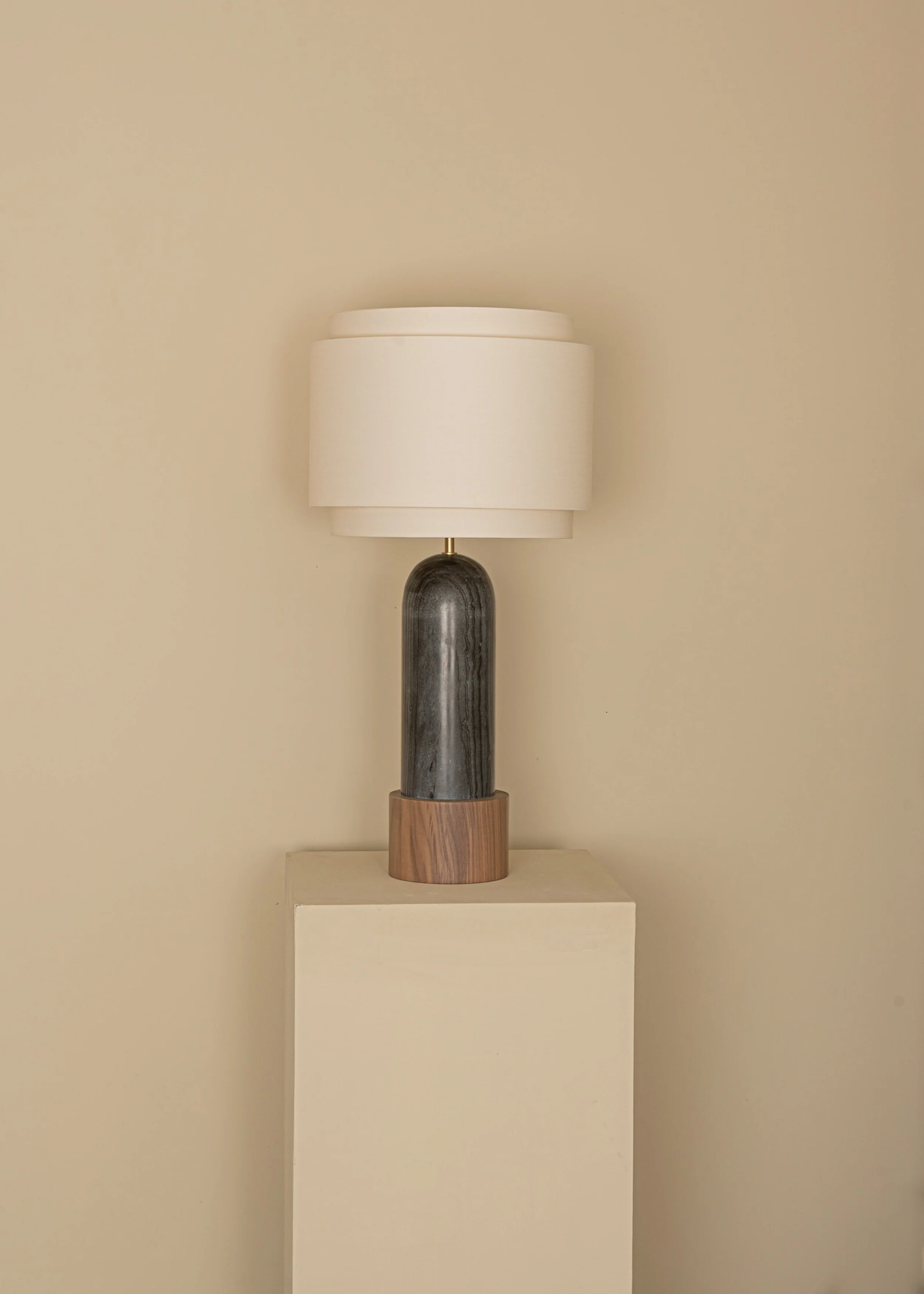 Lampa stołowa PURA KELO DOUBLE czarny marmur - Image 8