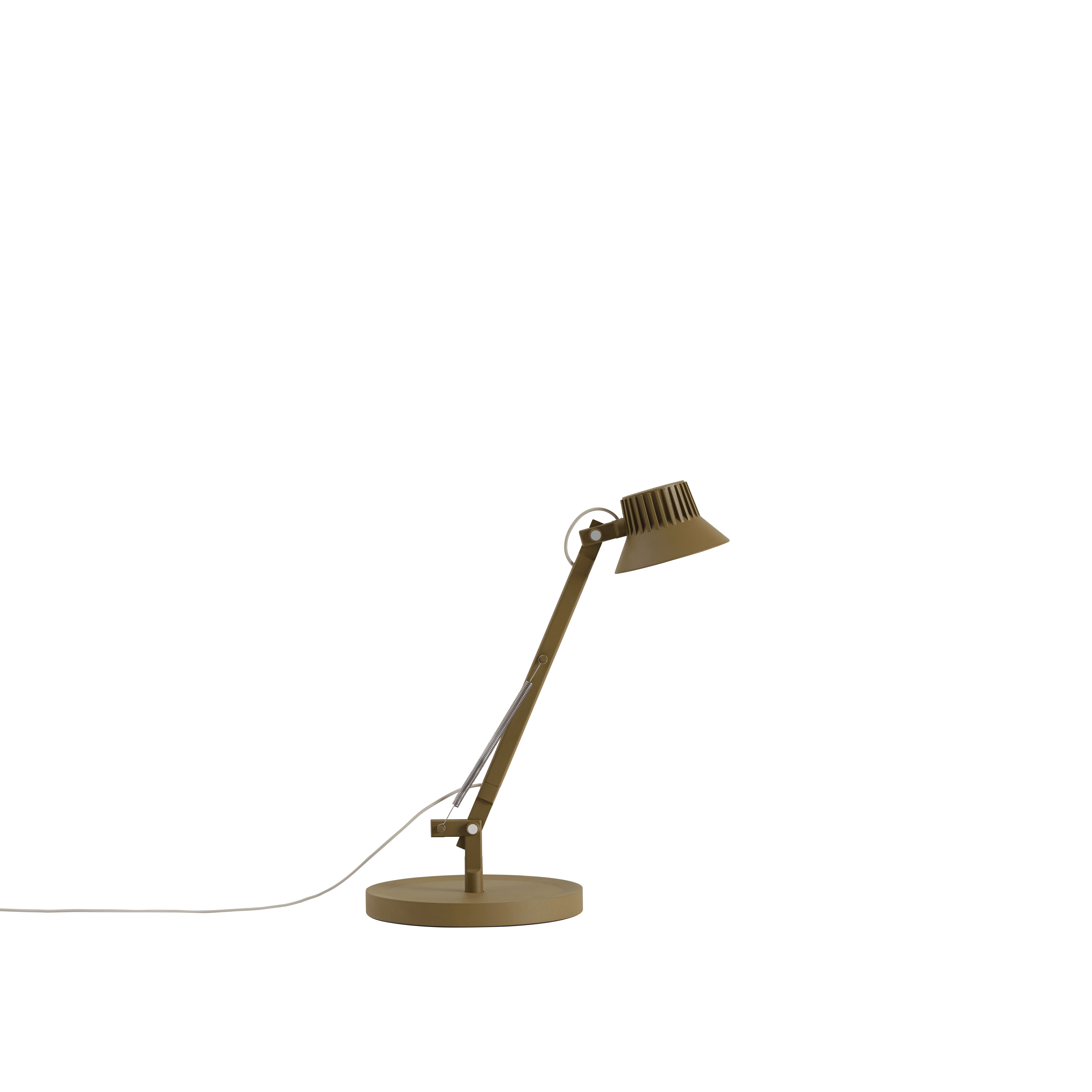 Lampa biurkowa regulowana DEDICATE brązowo-zielony - Image 4