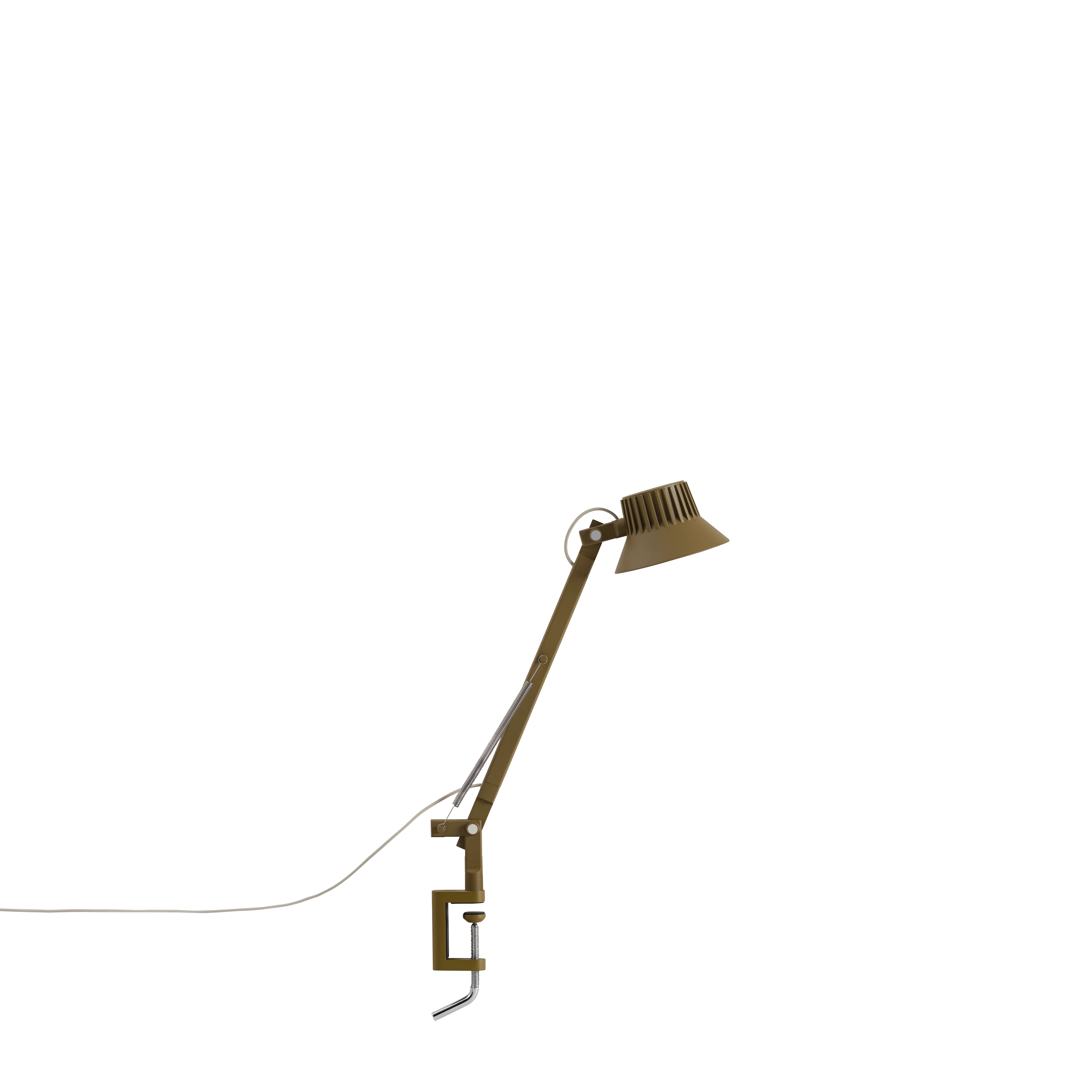 Lampa biurkowa regulowana DEDICATE brązowo-zielony - Image 6