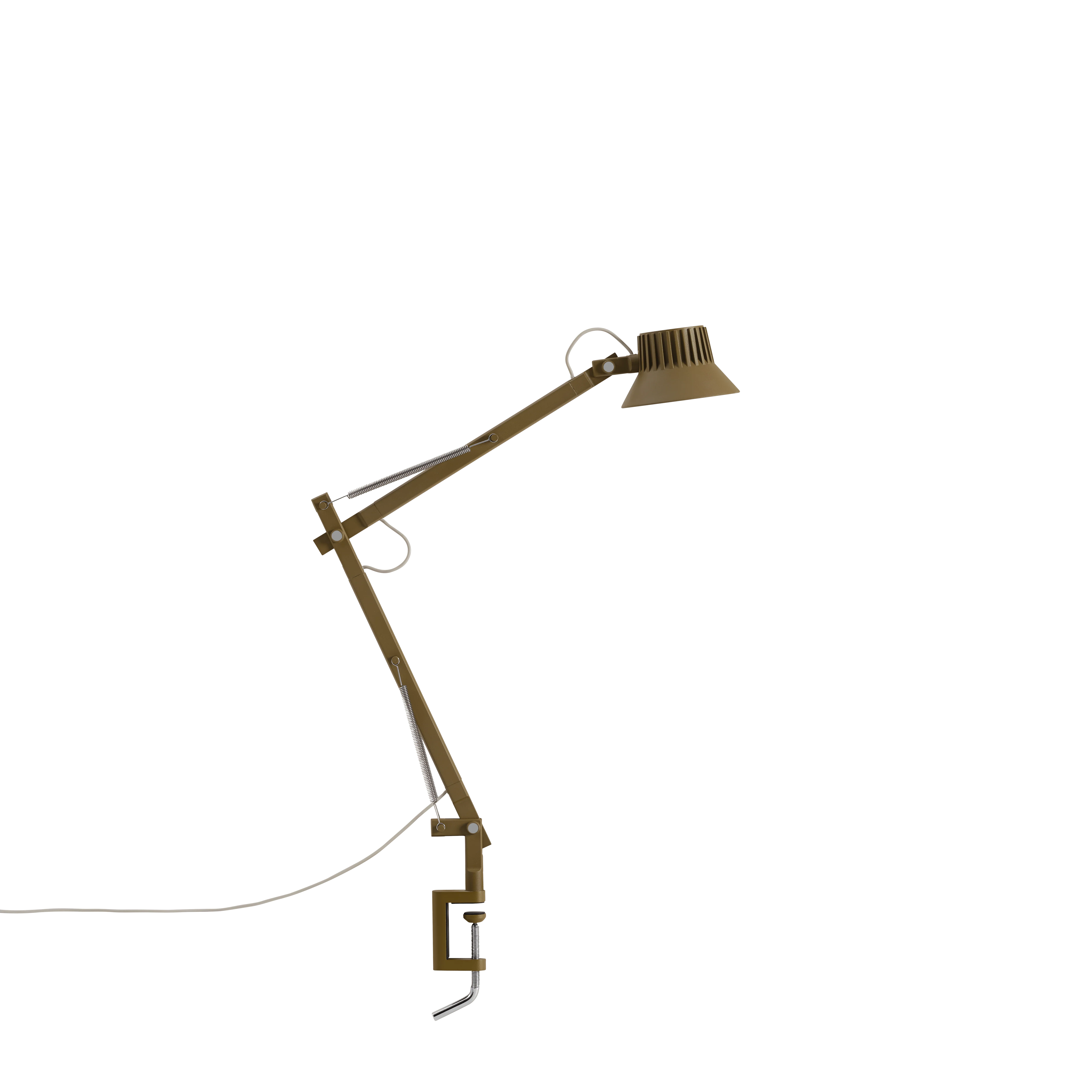 Lampa biurkowa regulowana DEDICATE brązowo-zielony - Image 7