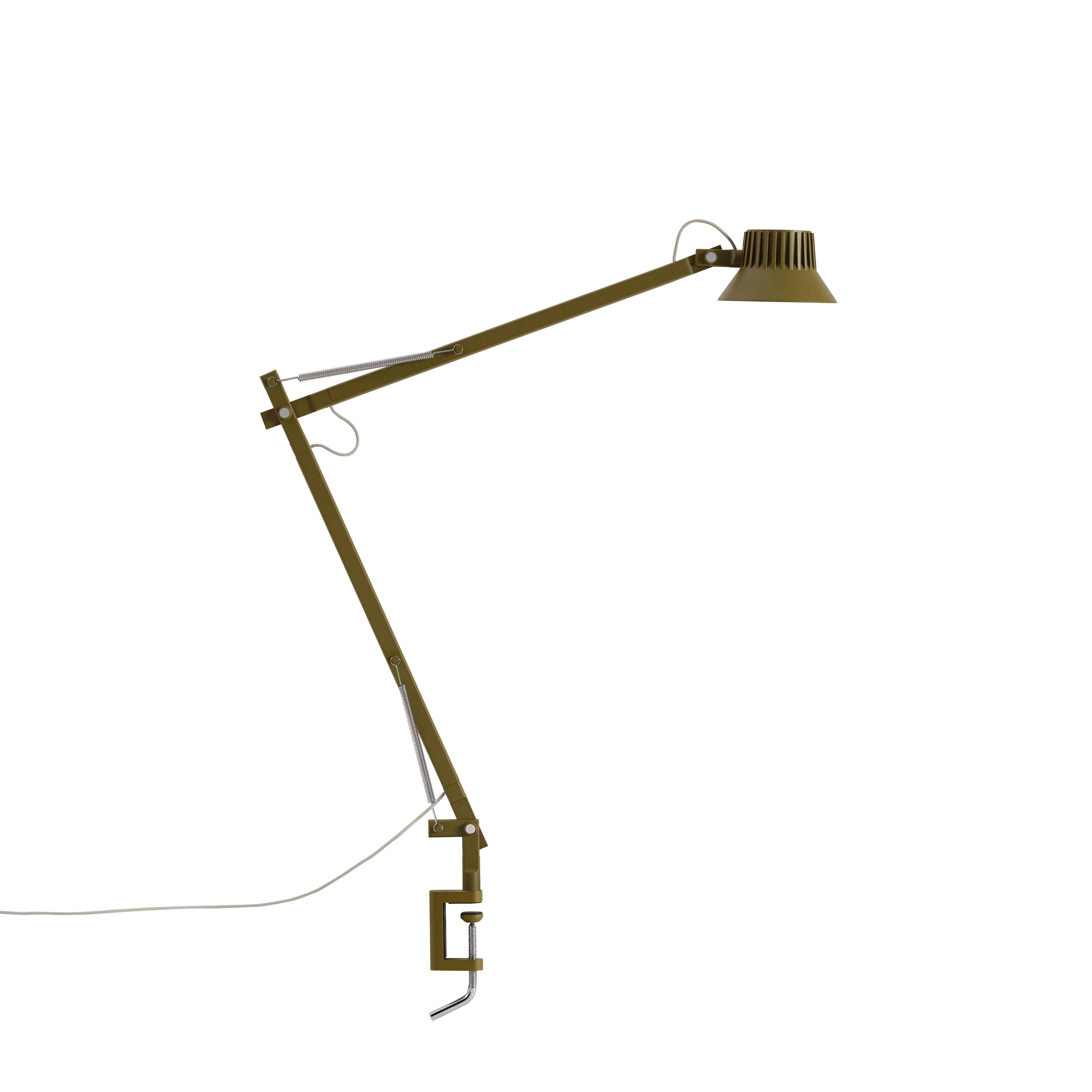 Lampa biurkowa regulowana DEDICATE brązowo-zielony - Image 8
