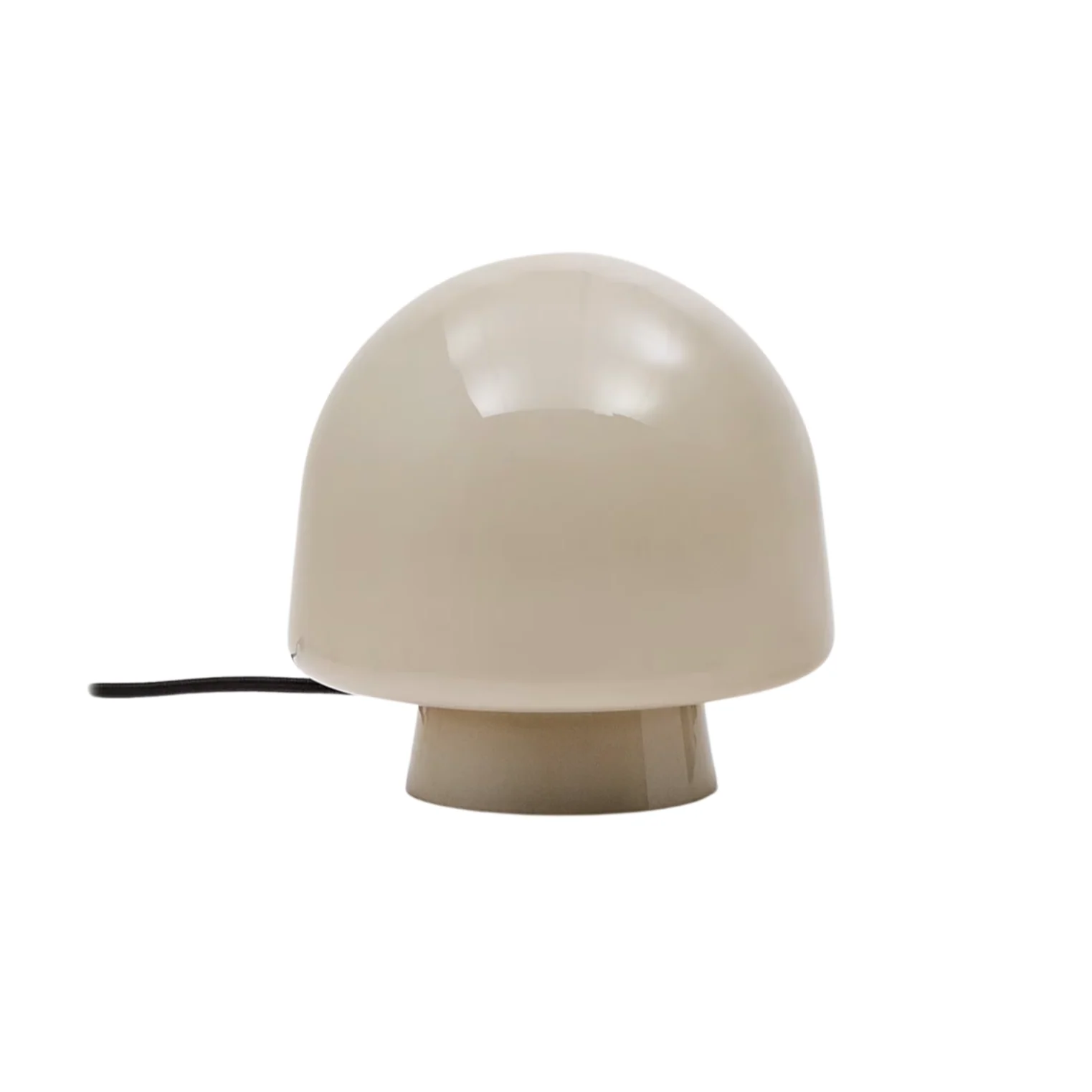 Lampa stołowa REIG szare szkło