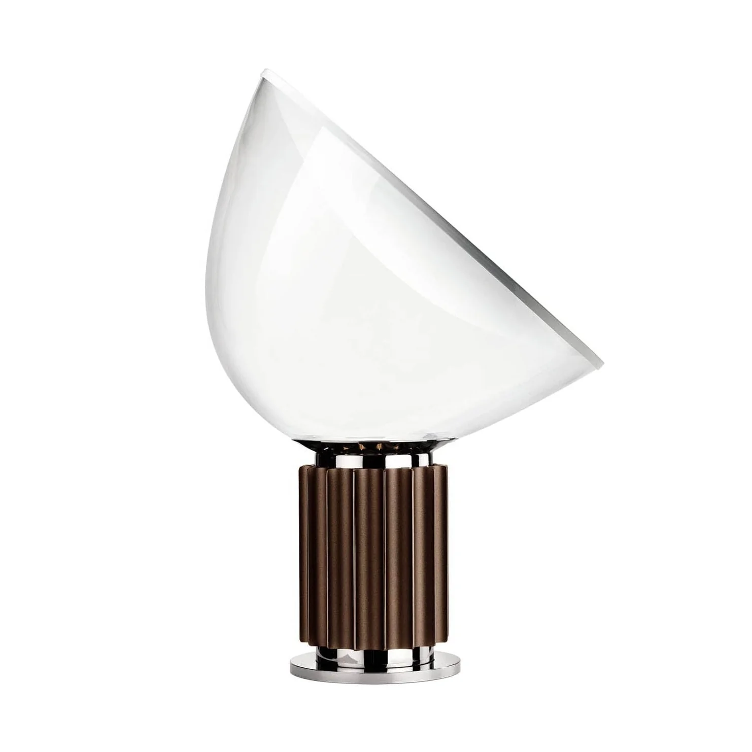 Lampa stołowa TACCIA PMMA brązowy