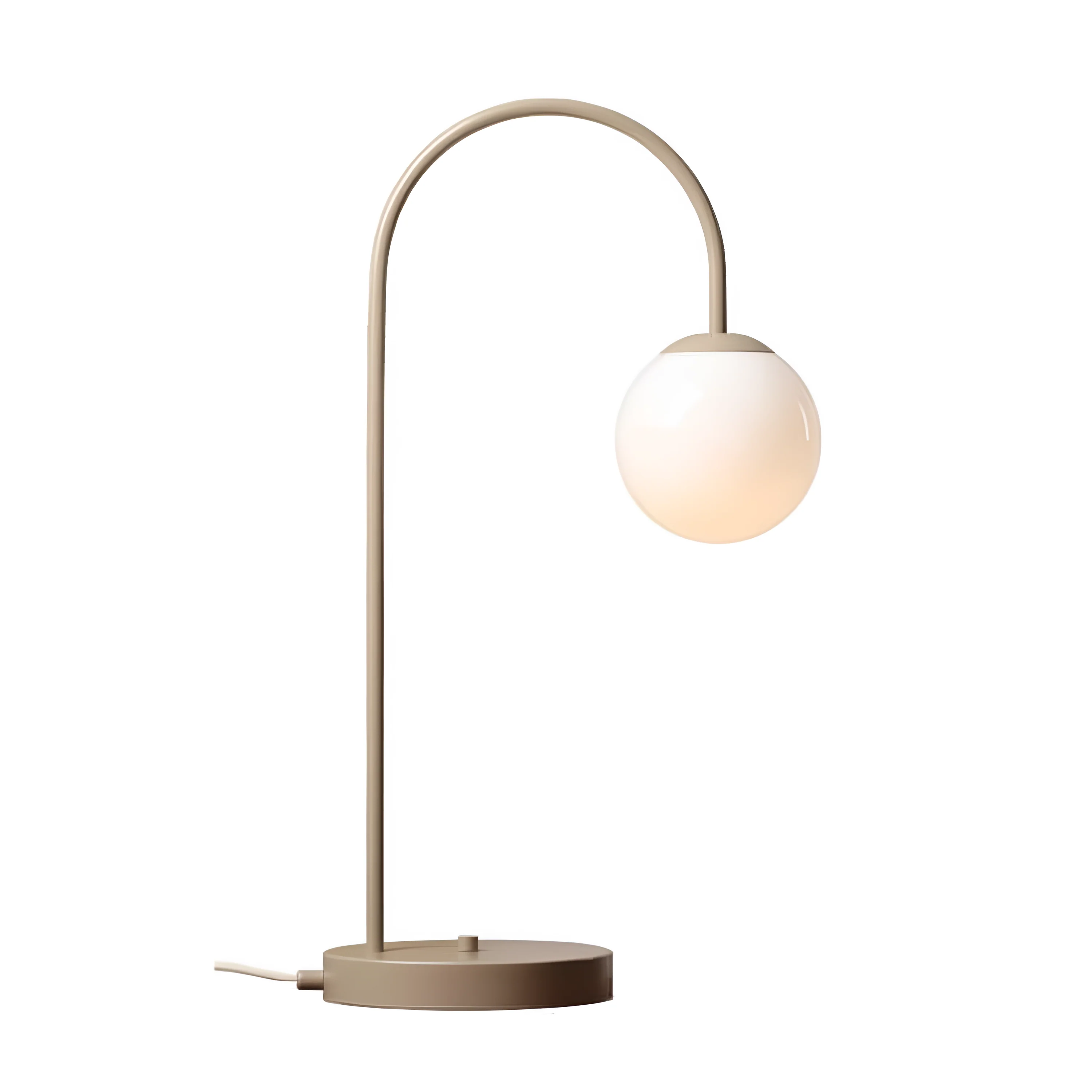 Lampa stołowa UNA beżowy