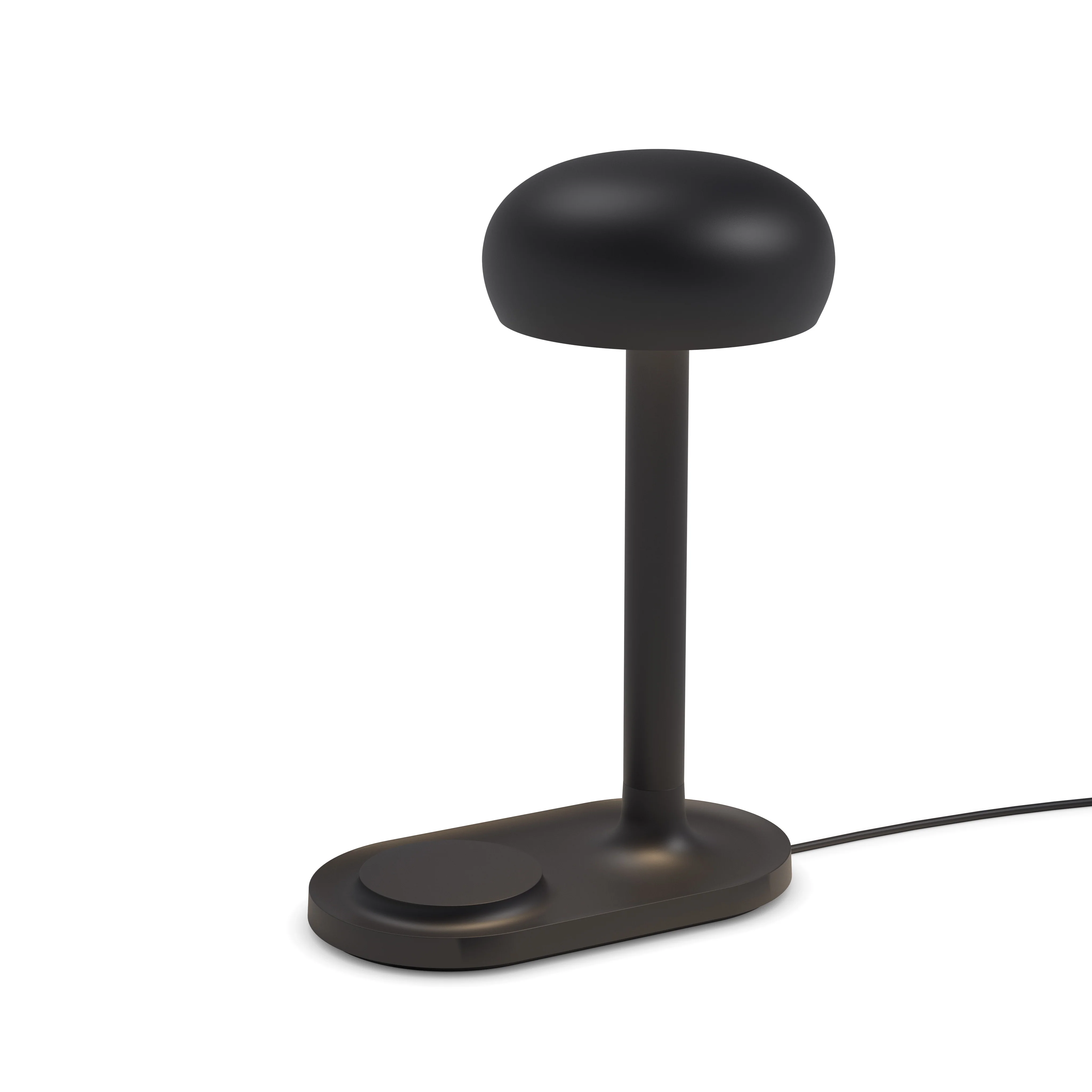 Lampa stołowa z bezprzewodową ładowarką EMENDO czarny - Image 5