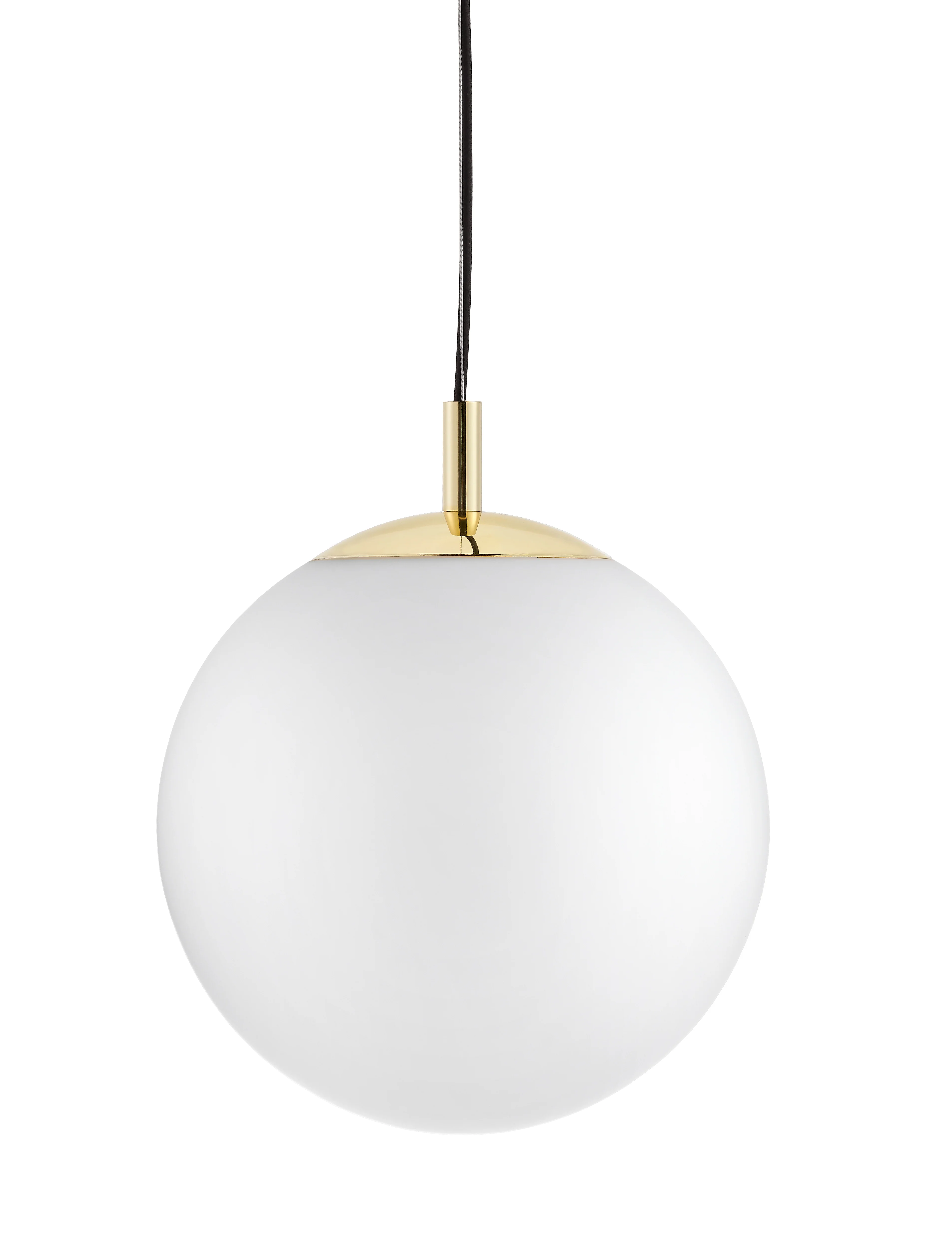 Lampa sufitowa ALUR 2 mleczne szkło ze złotym wykończeniem - Image 5