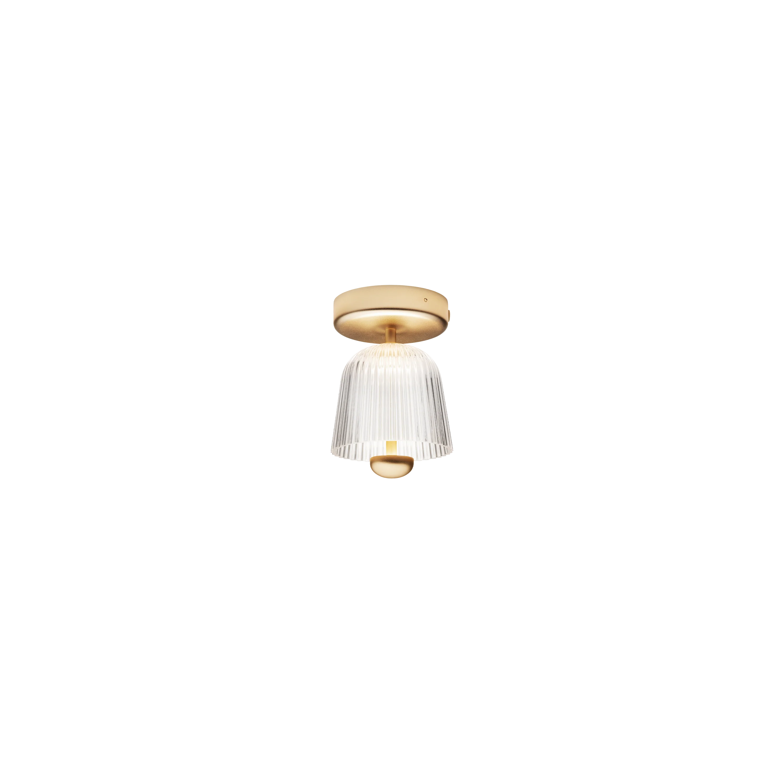 Lampa sufitowa ASTEEA złoty z transparentnym - Image 3
