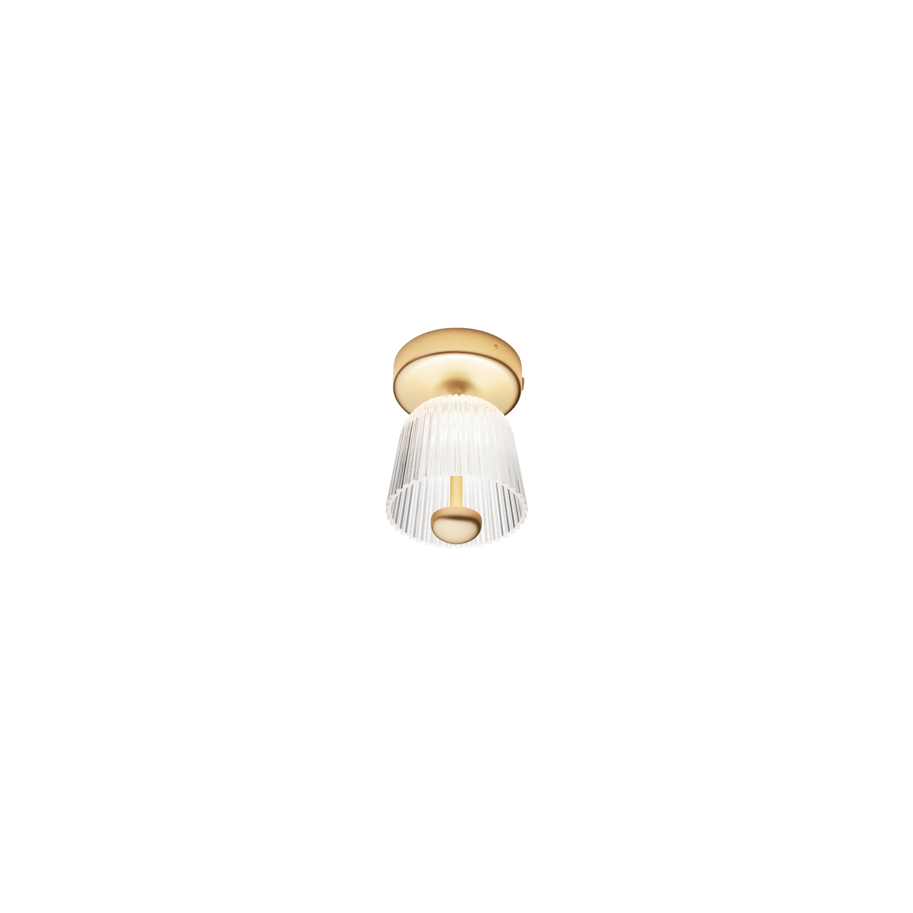 Lampa sufitowa ASTEEA złoty z transparentnym - Image 4