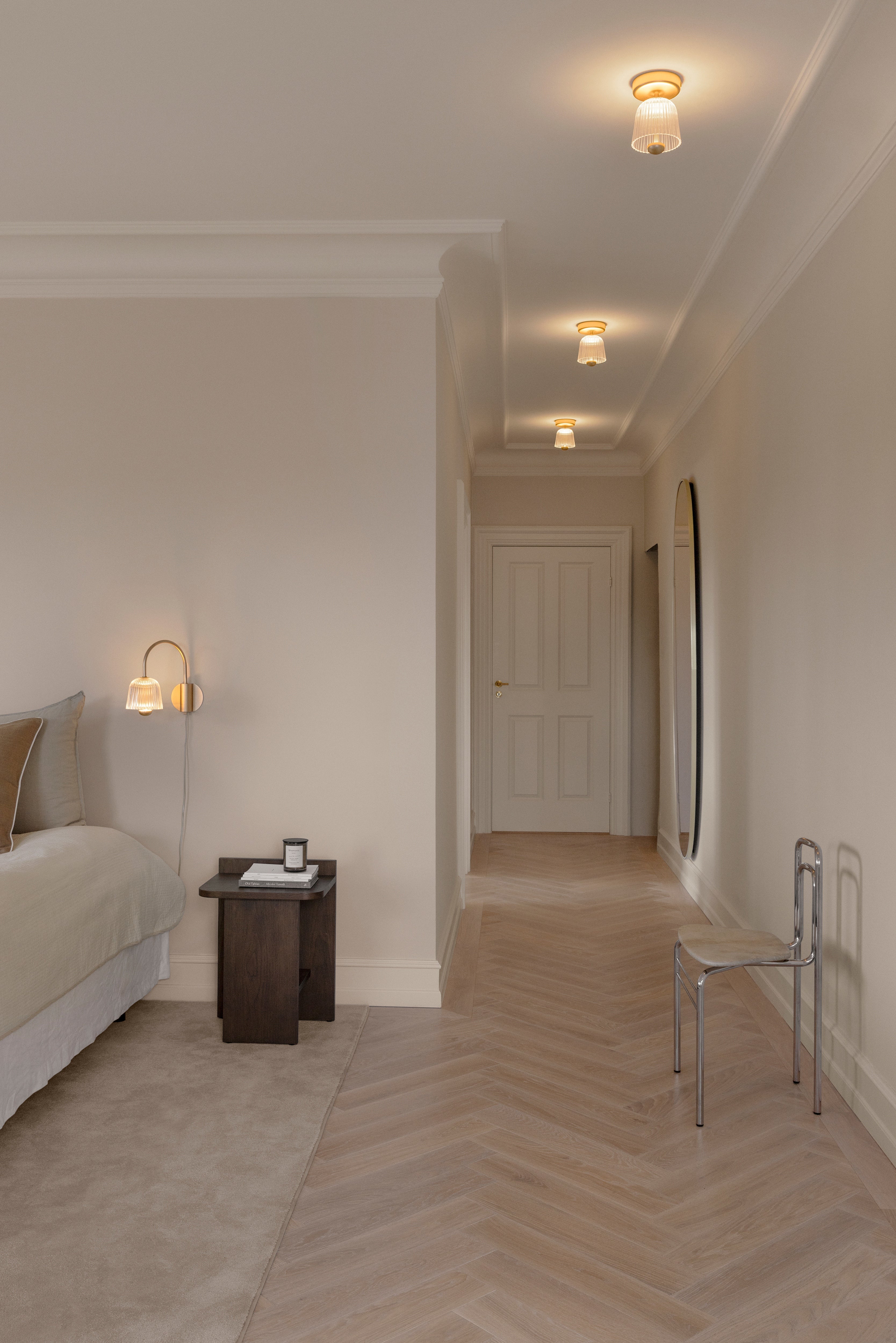 Lampa sufitowa ASTEEA złoty z transparentnym - Image 5