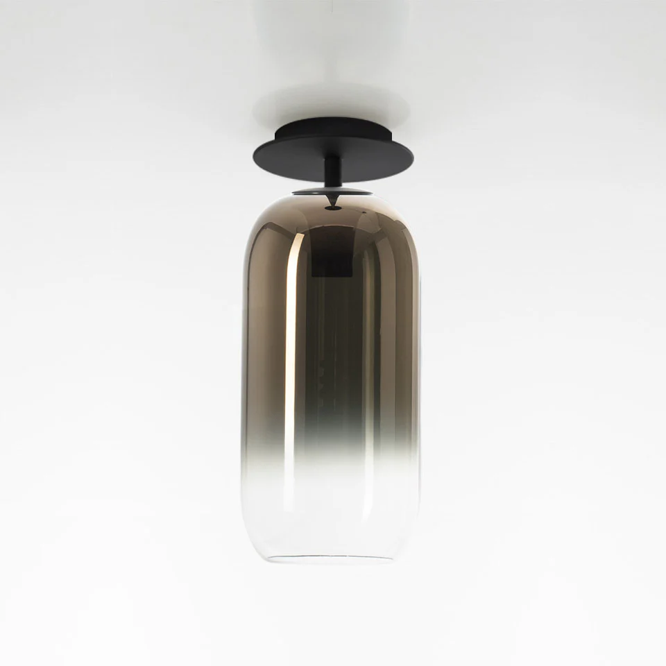Lampa sufitowa GOPLE brązowy z czarnym wykończeniem - Image 3