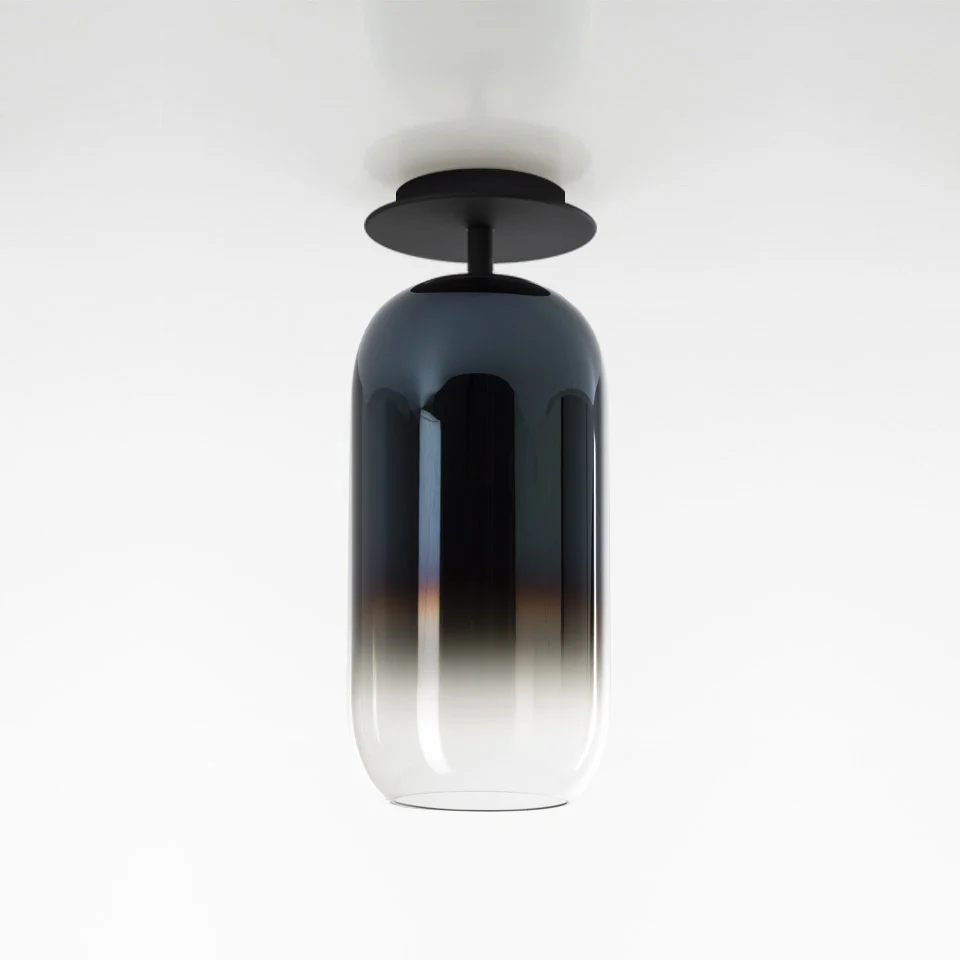 Lampa sufitowa GOPLE niebieski z czarnym wykończeniem - Image 3