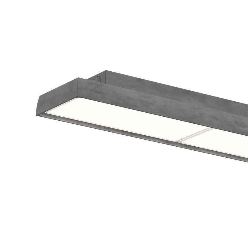 Lampa sufitowa LP SLIM BOX surowe aluminium - Image 2
