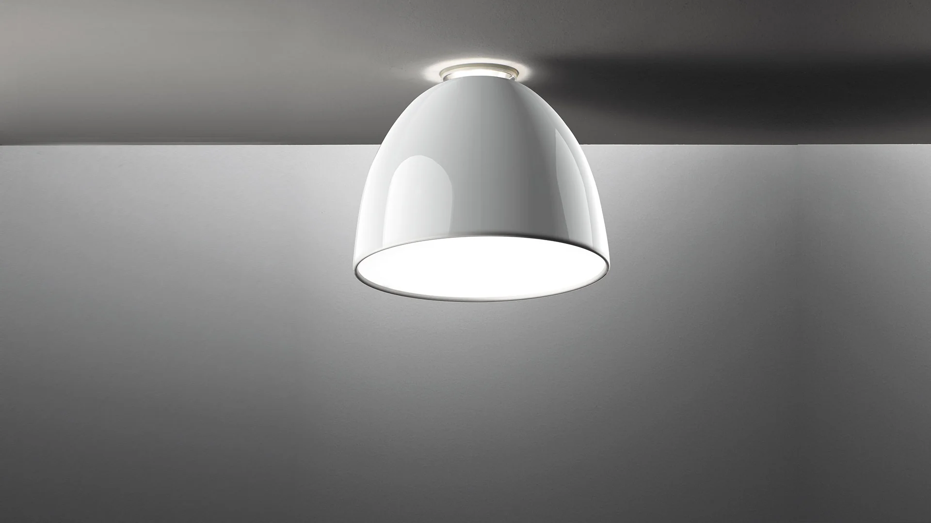 Lampa sufitowa NUR GLOSS biały - Image 2