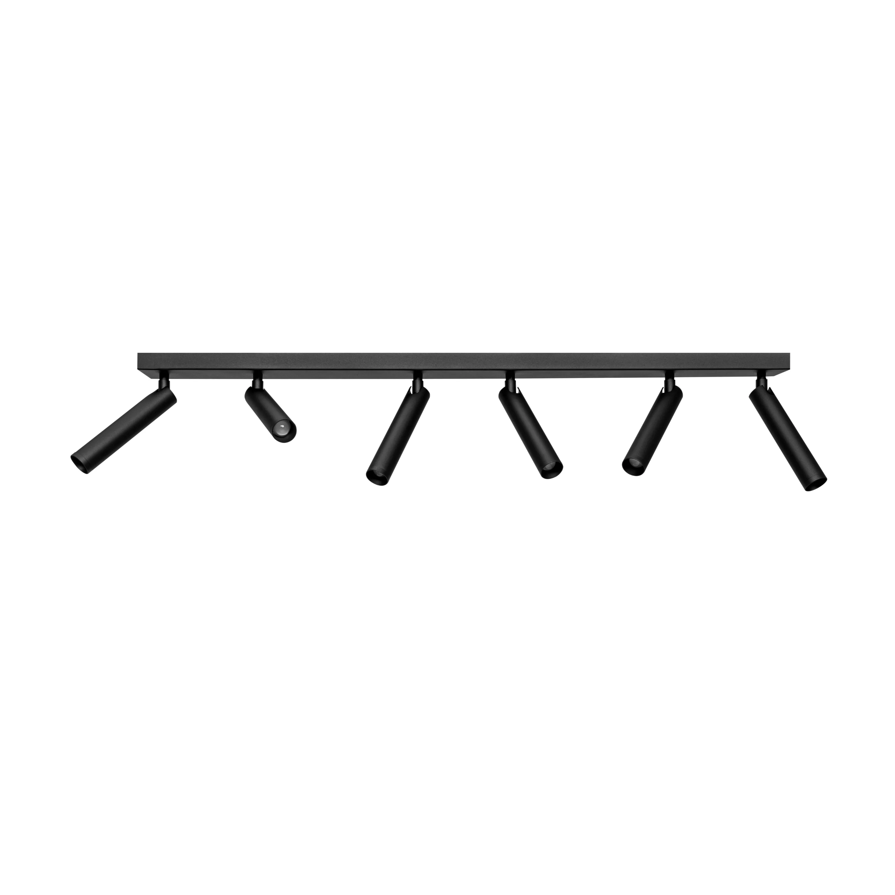 Lampa sufitowa ROLL 6 czarny