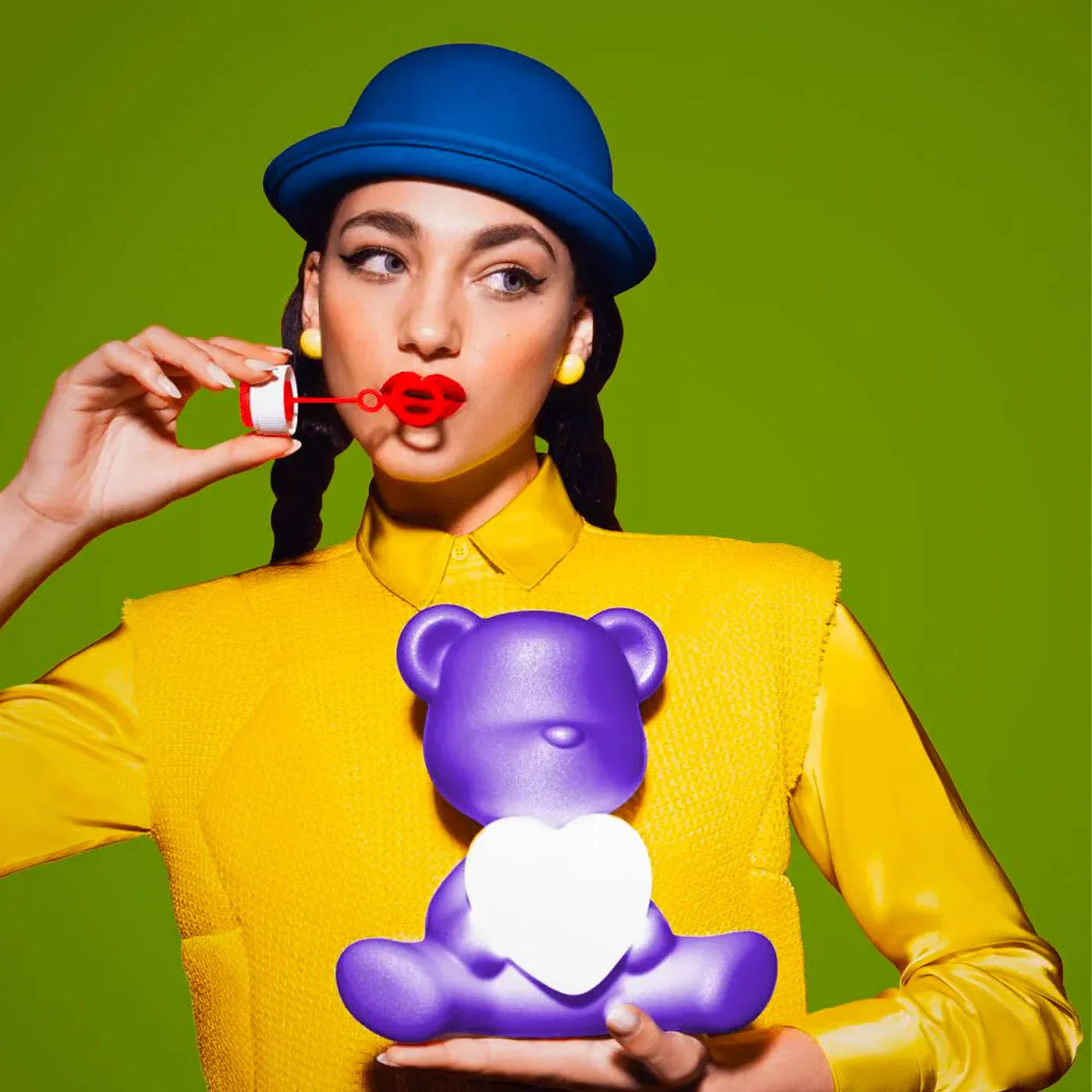Lampa TEDDY LOVE fuksja - Image 2