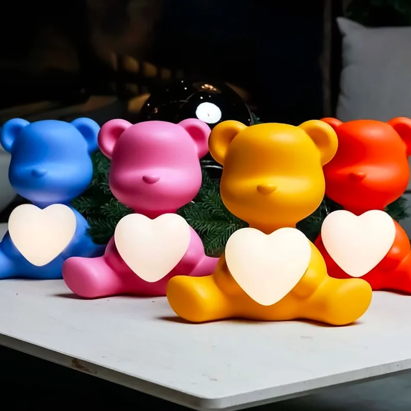 Lampa TEDDY LOVE fuksja - Image 3