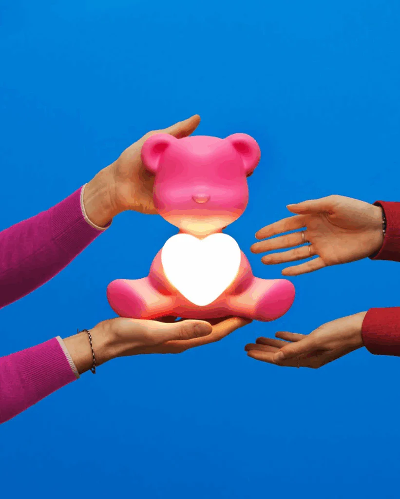 Lampa TEDDY LOVE fuksja - Image 4