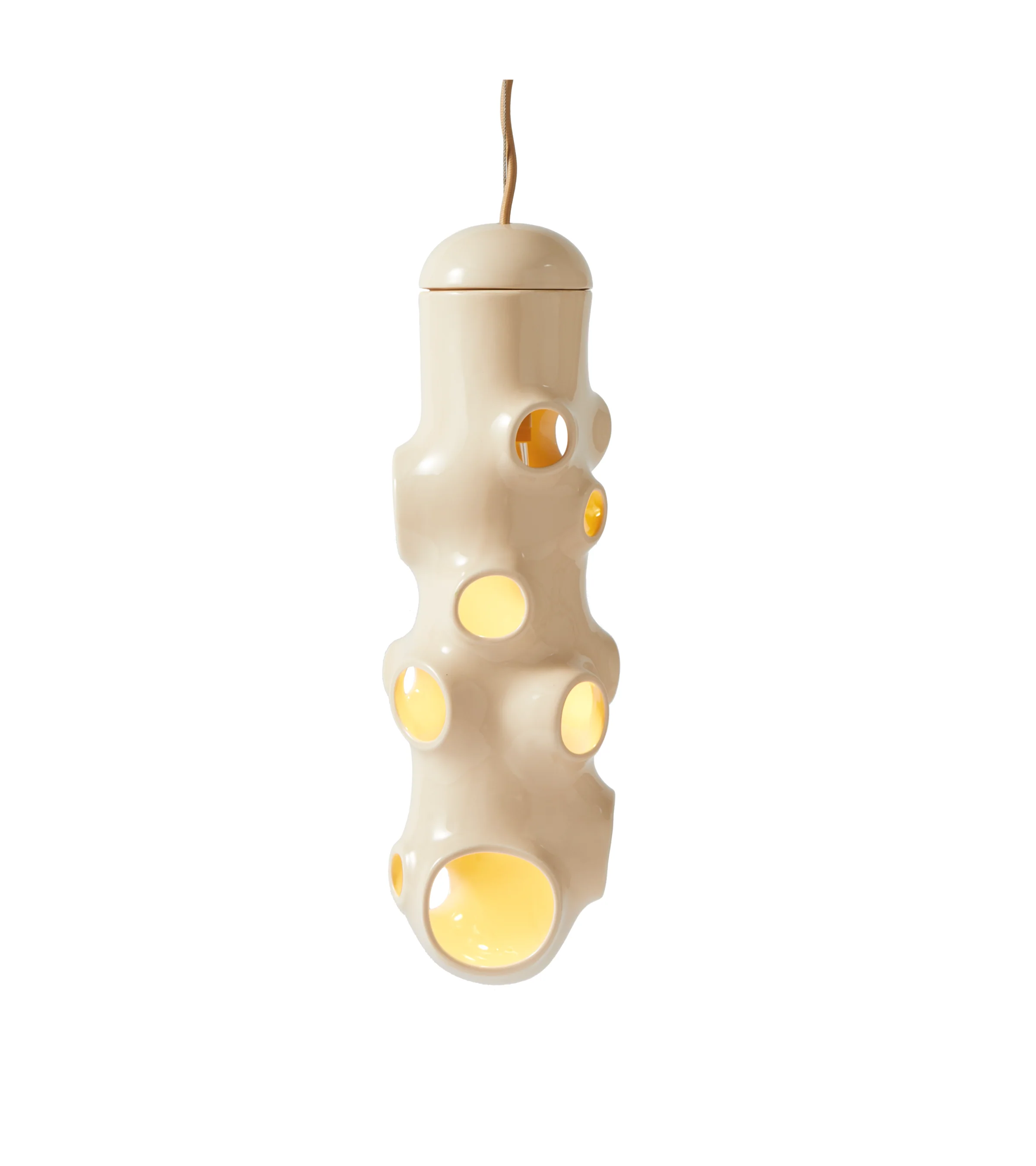 Lampa wisząca BULLE beżowy - Image 5