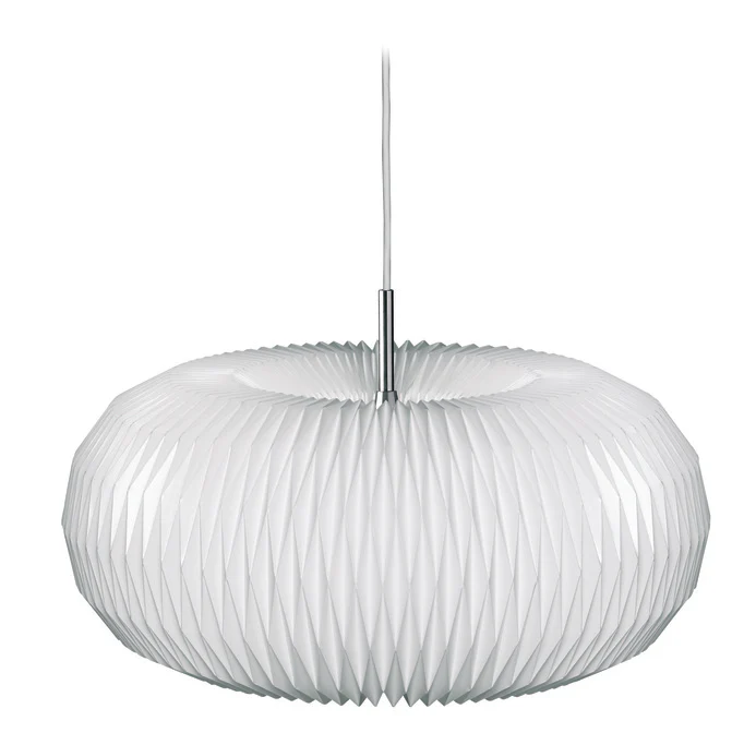 Lampa wisząca MODEL 195 DONUT biały ze srebrnym - Image 4