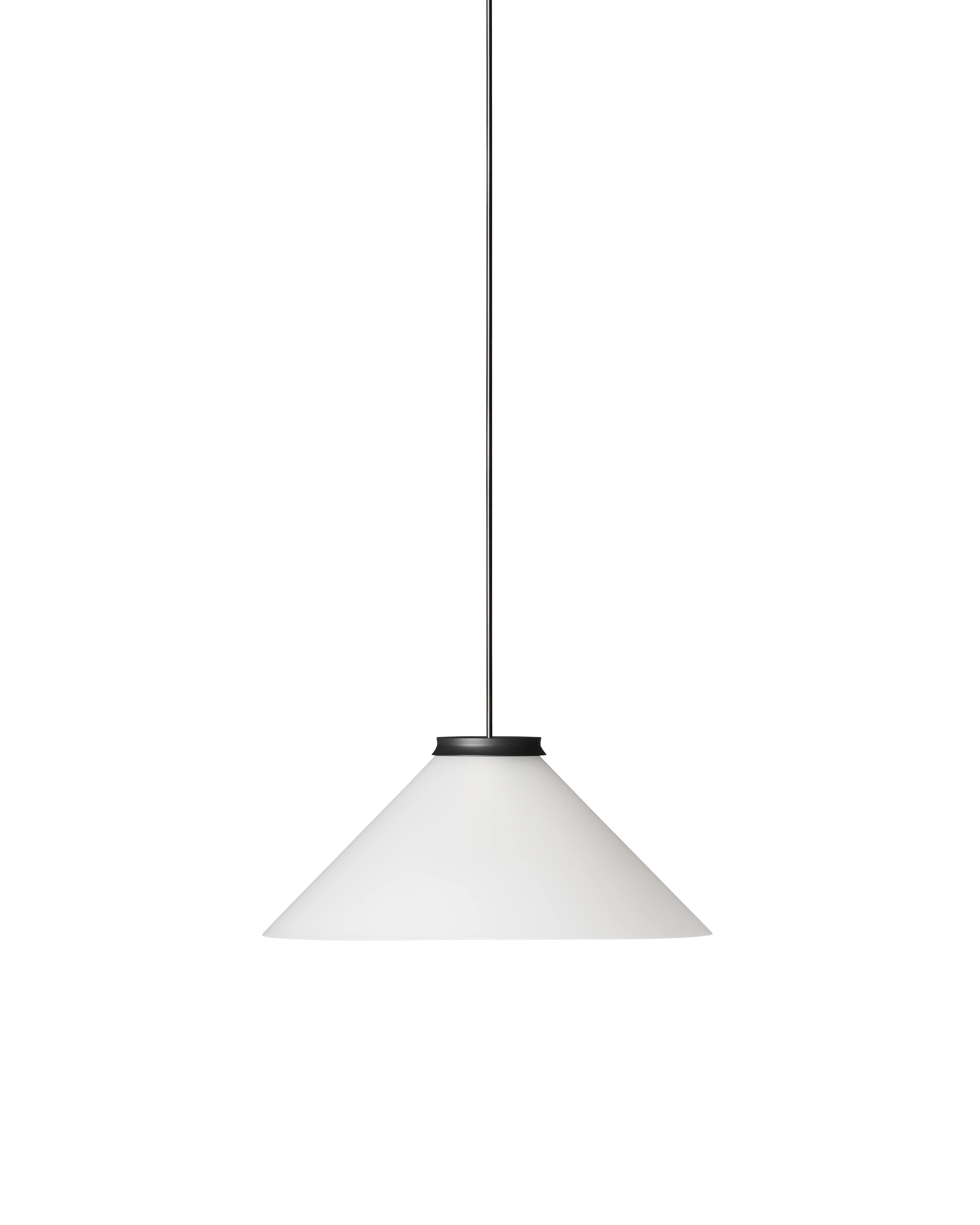 Lampa wisząca ALINE czarny z białym kloszem - Image 3