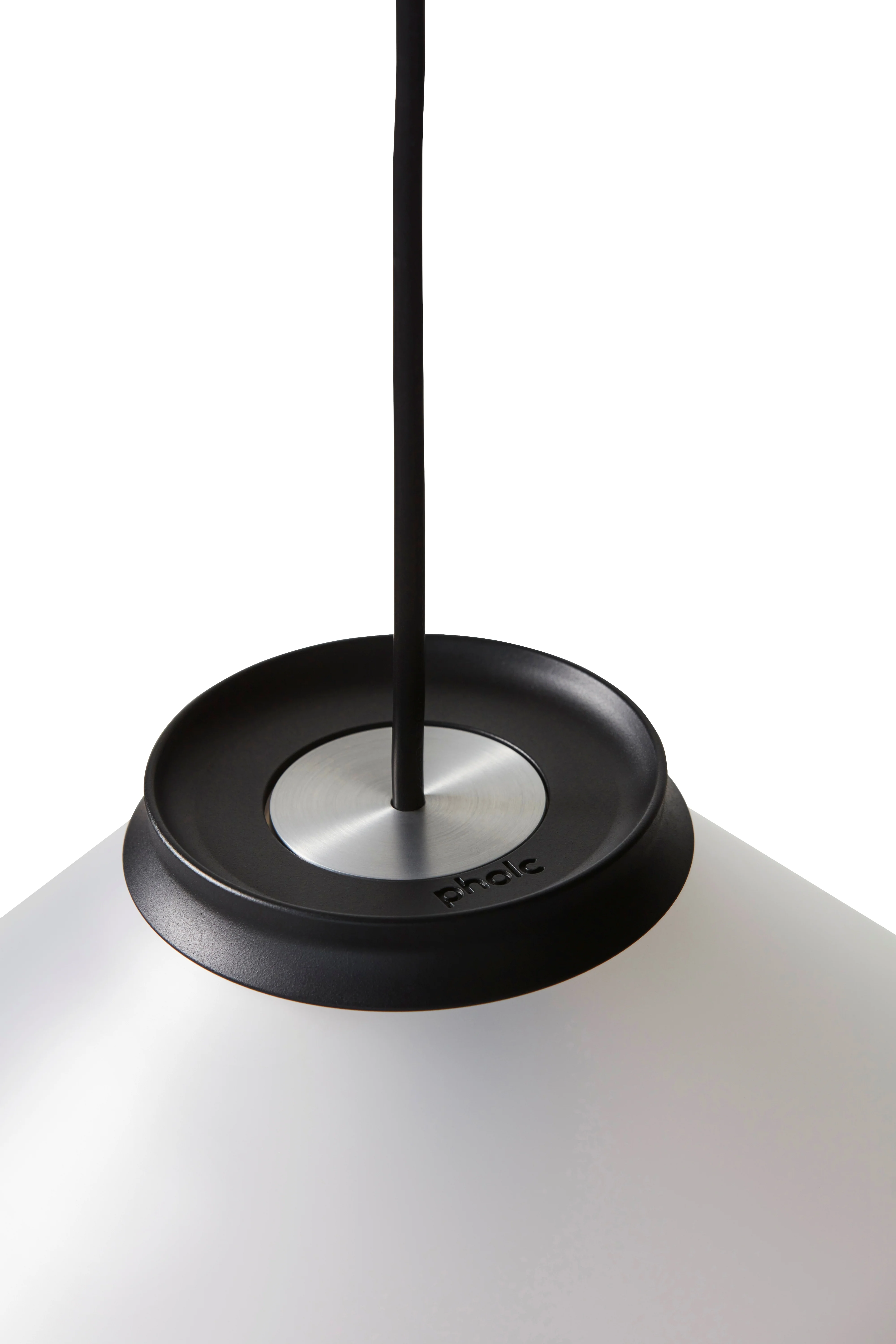 Lampa wisząca ALINE czarny z białym kloszem - Image 6
