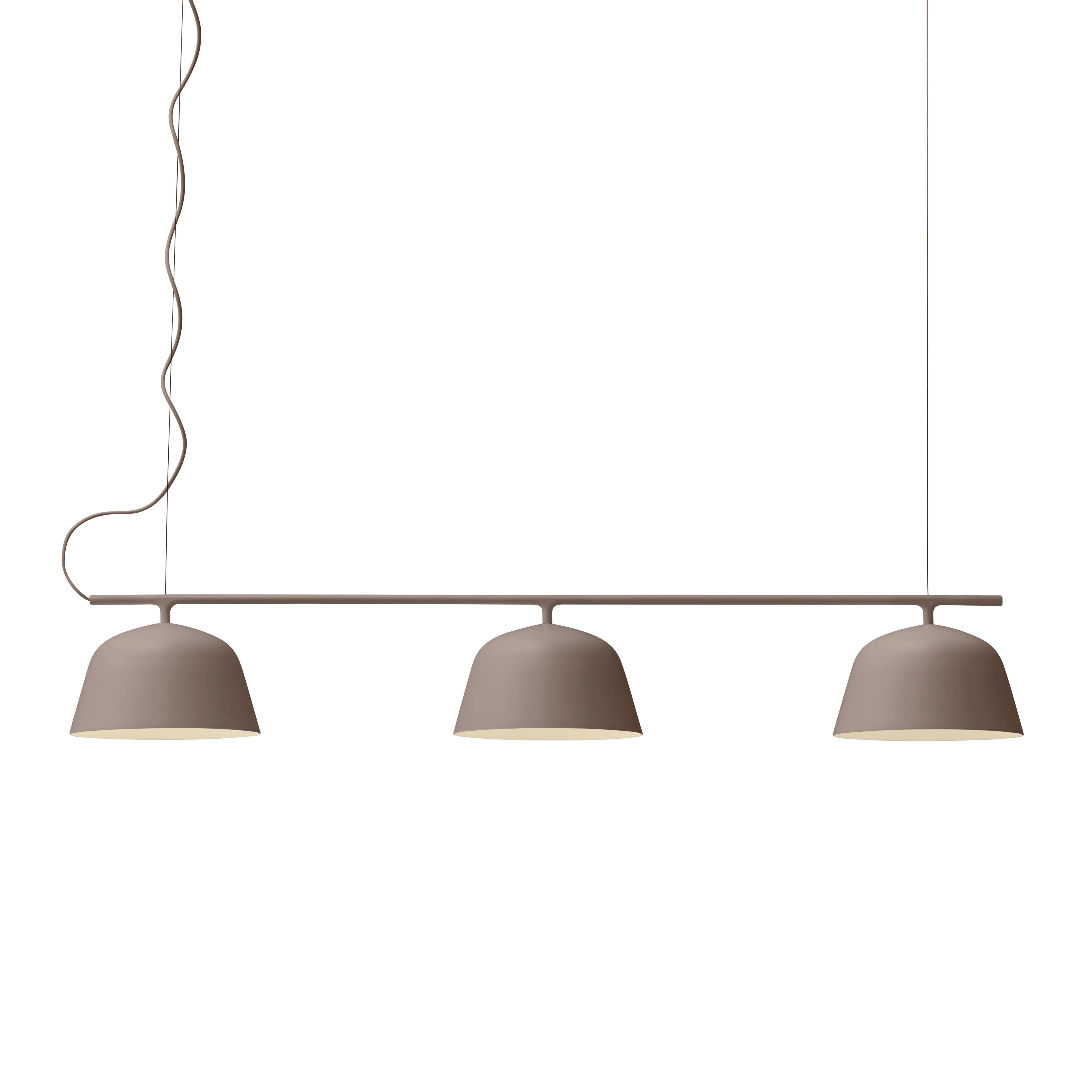 Lampa wisząca AMBIT RAIL taupe