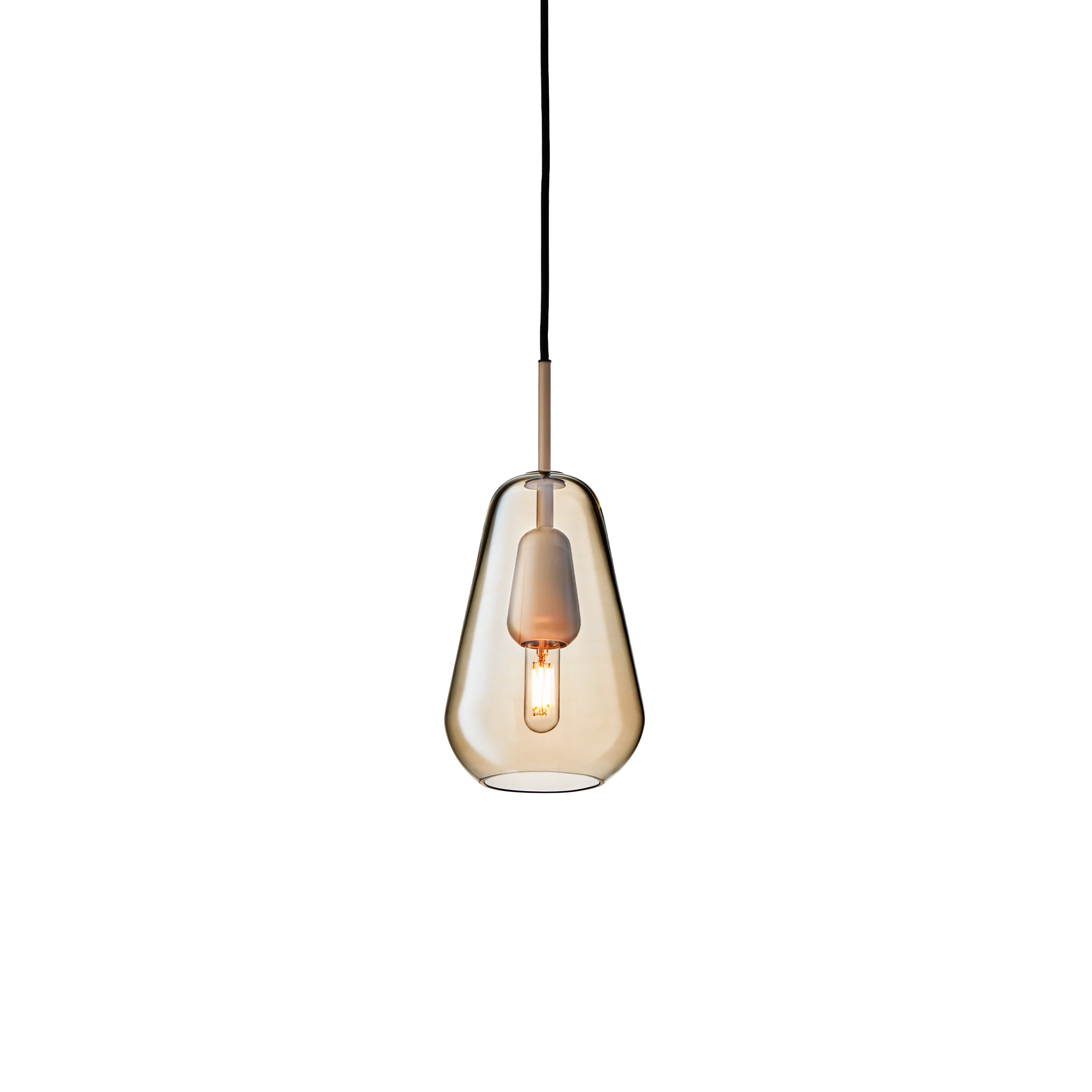 Lampa wisząca ANOLI złoty ze złotym szkłem - Image 4