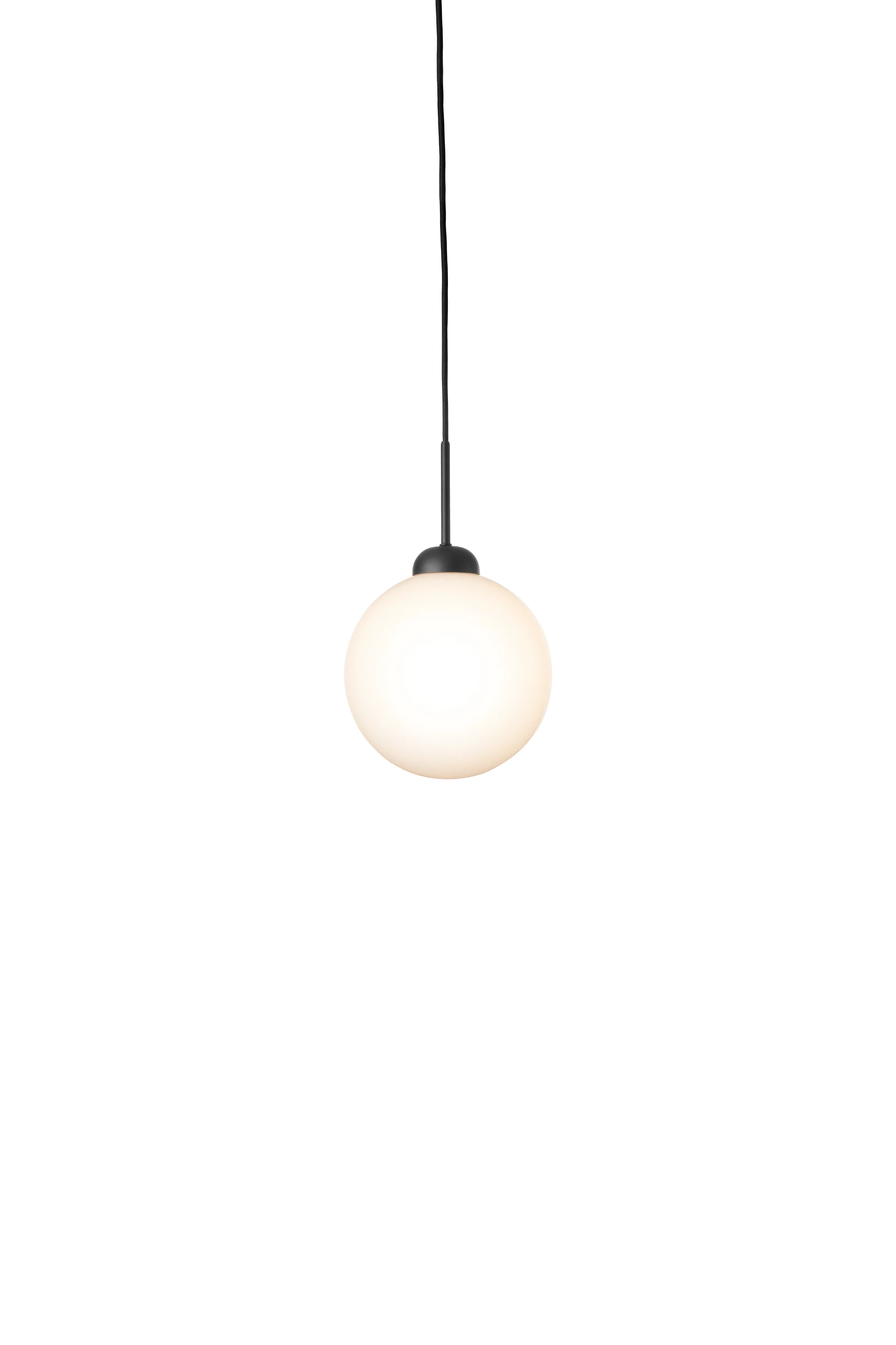 Lampa wisząca APIALES czarny z opalowym szkłem - Image 11
