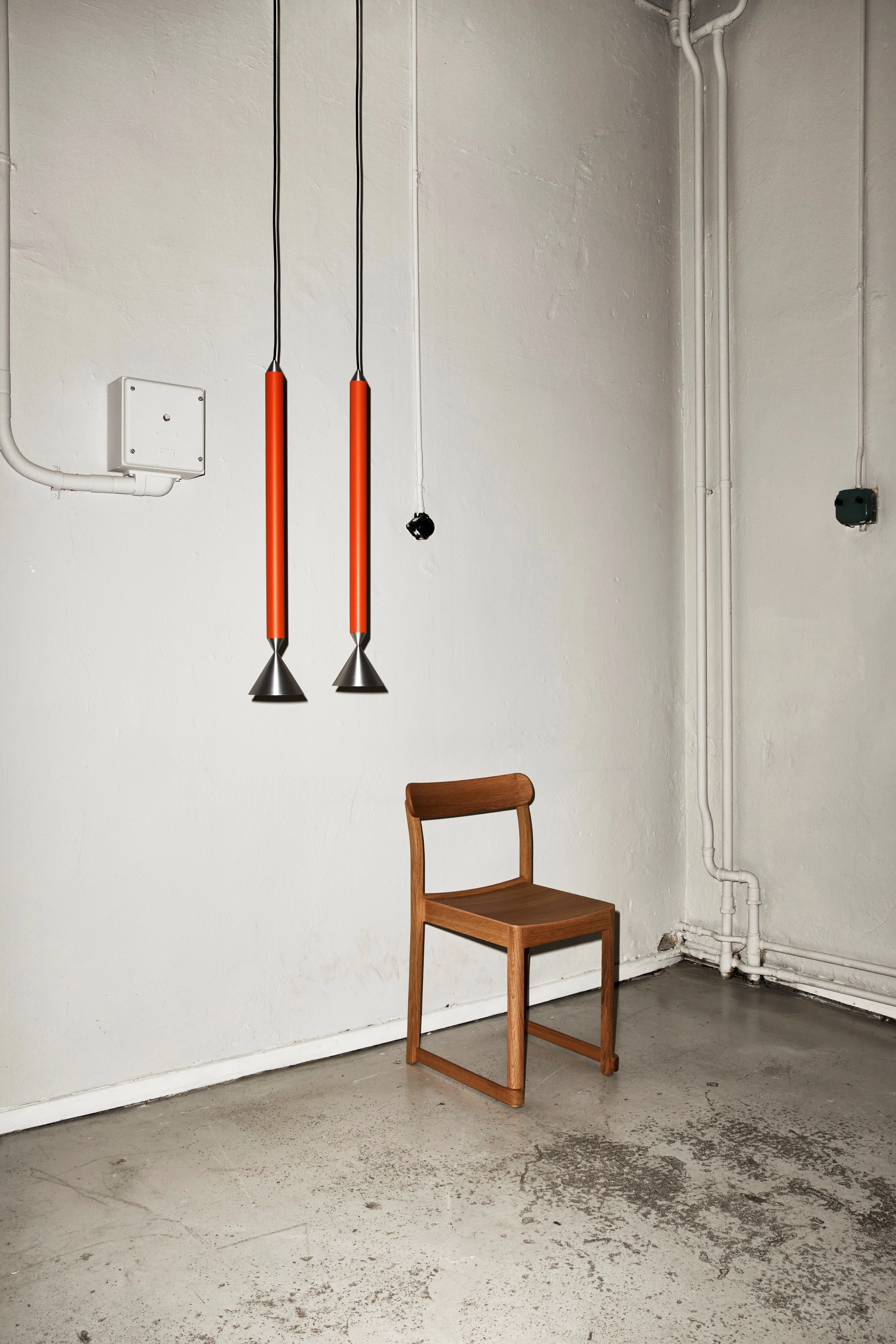 Lampa wisząca APOLLO GRAND czerwona pomarańcza - Image 7