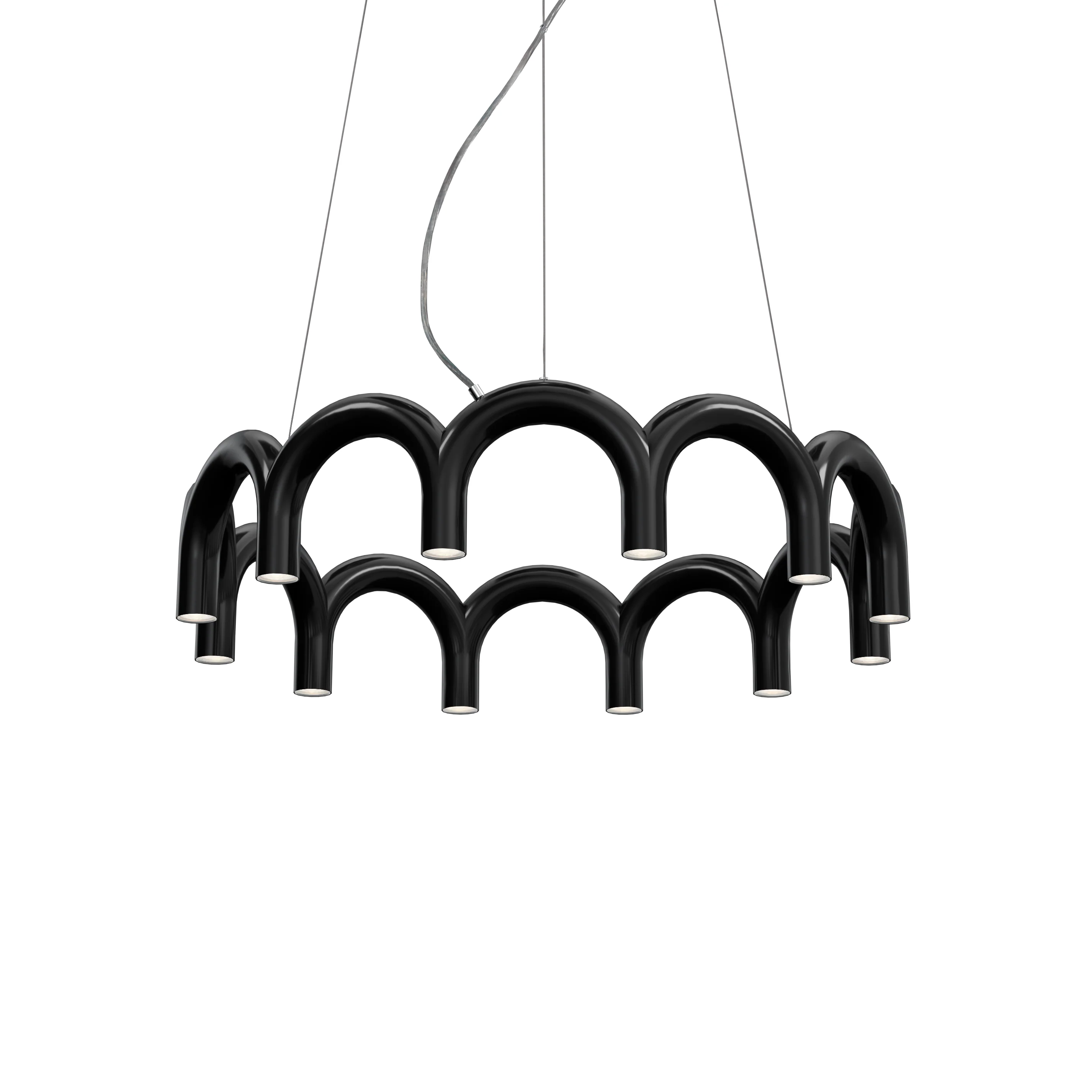 Lampa wisząca ARCH CIRCLE czarny