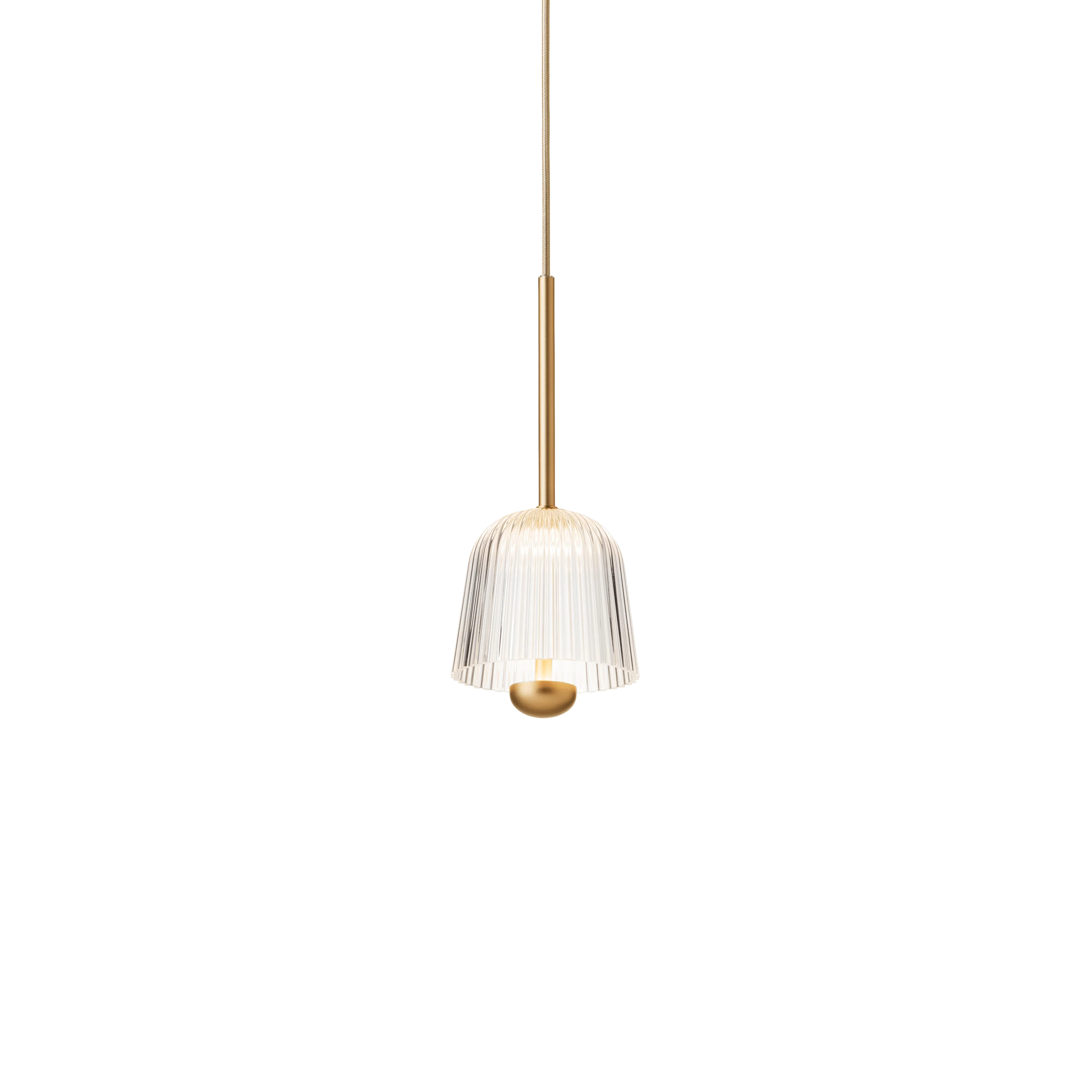 Lampa wisząca ASTEEA złoty z transparentnym - Image 3