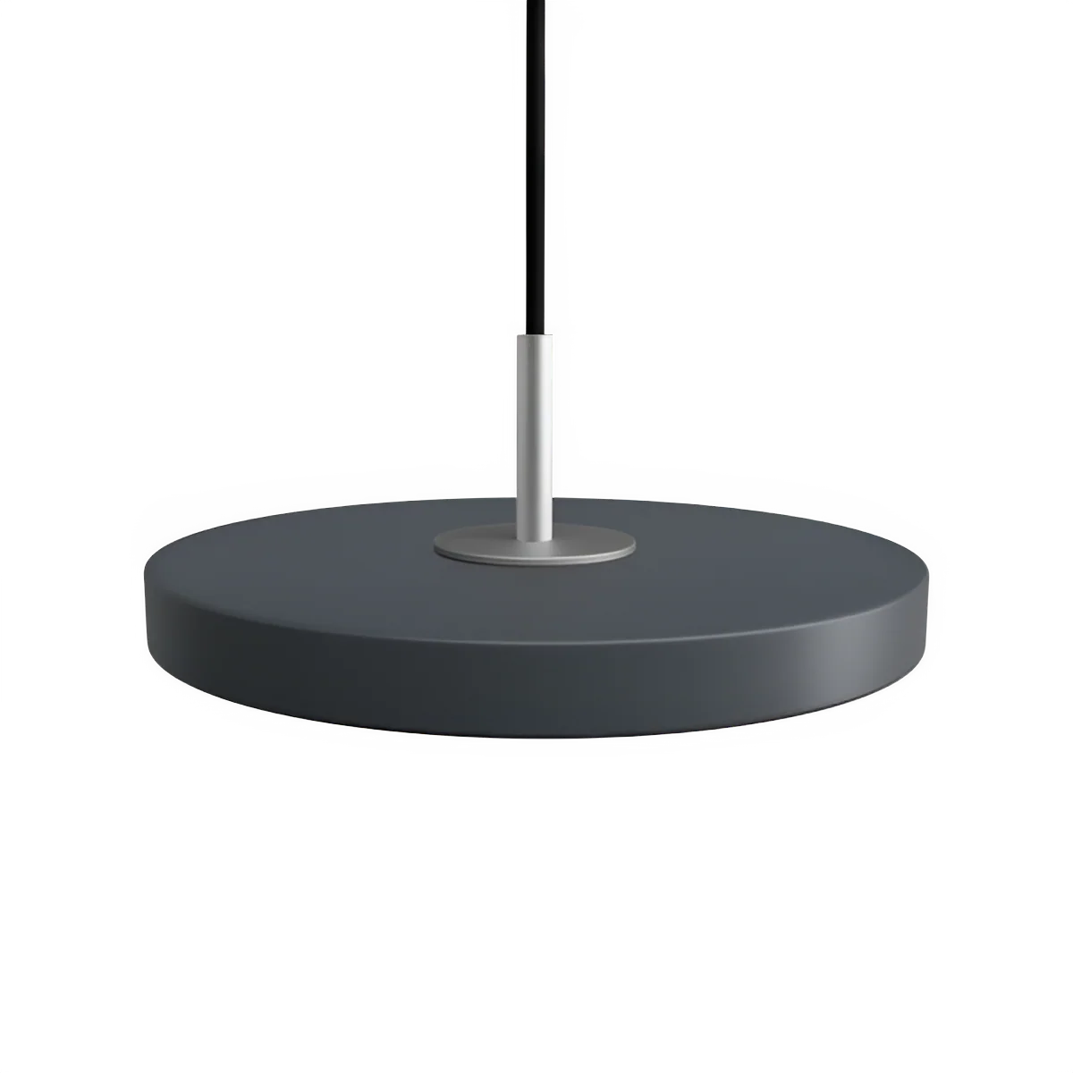 Lampa wisząca ASTERIA MICRO antracytowy ze srebrną wstawką