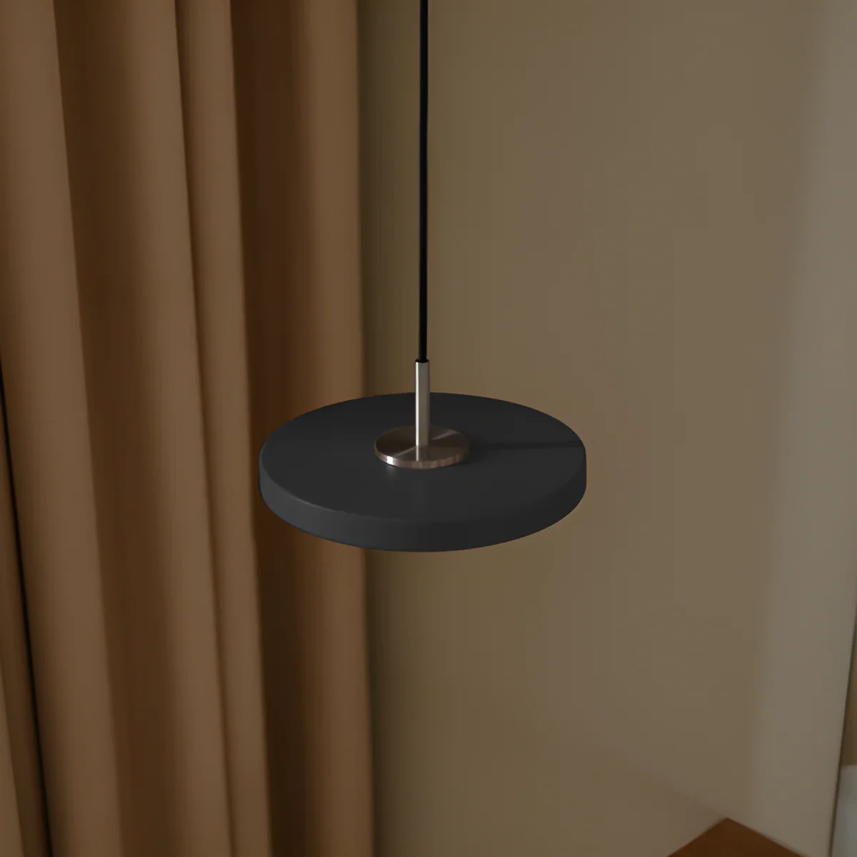 Lampa wisząca ASTERIA MICRO antracytowy ze srebrną wstawką - Image 2