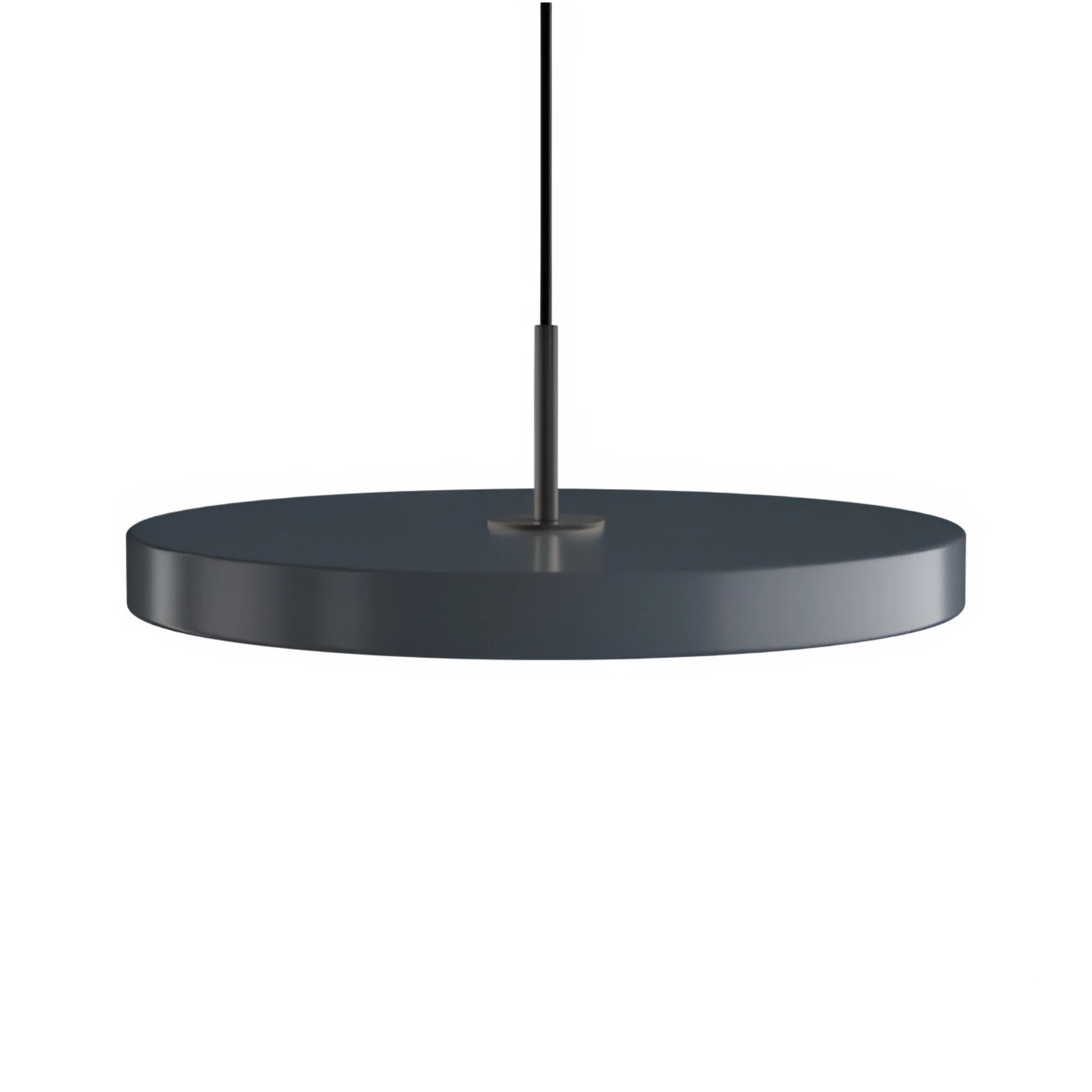 Lampa wisząca ASTERIA PLUS antracytowy z czarną wstawką