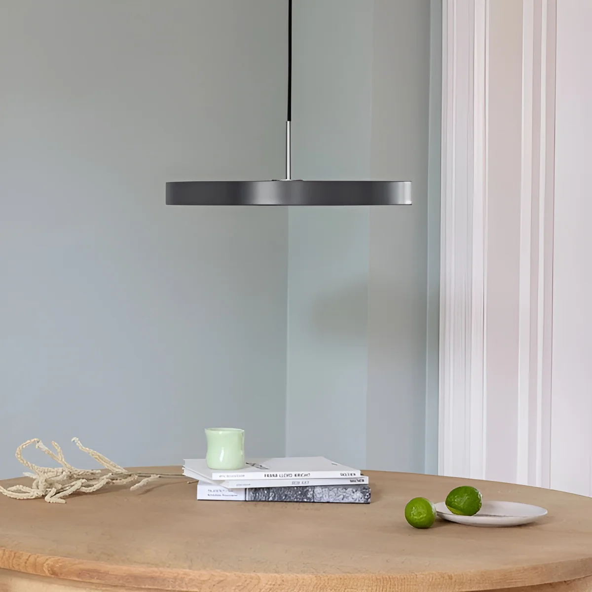 Lampa wisząca ASTERIA PLUS antracytowy ze srebrną wstawką - Image 2