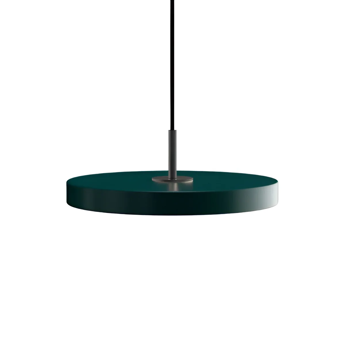 Lampa wisząca ASTERIA PLUS ciemnozielony z czarną wstawką - Image 3