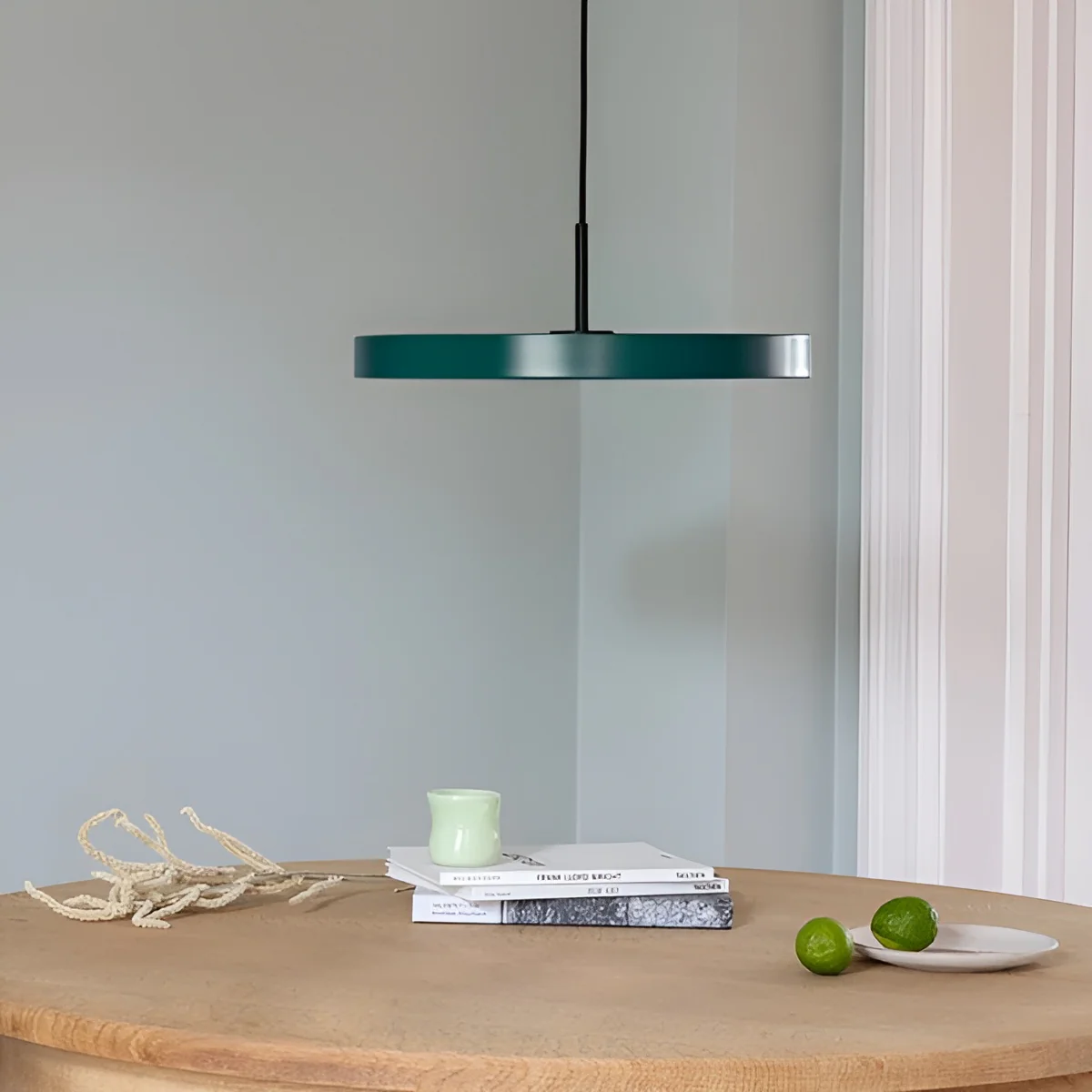 Lampa wisząca ASTERIA PLUS ciemnozielony z czarną wstawką - Image 4